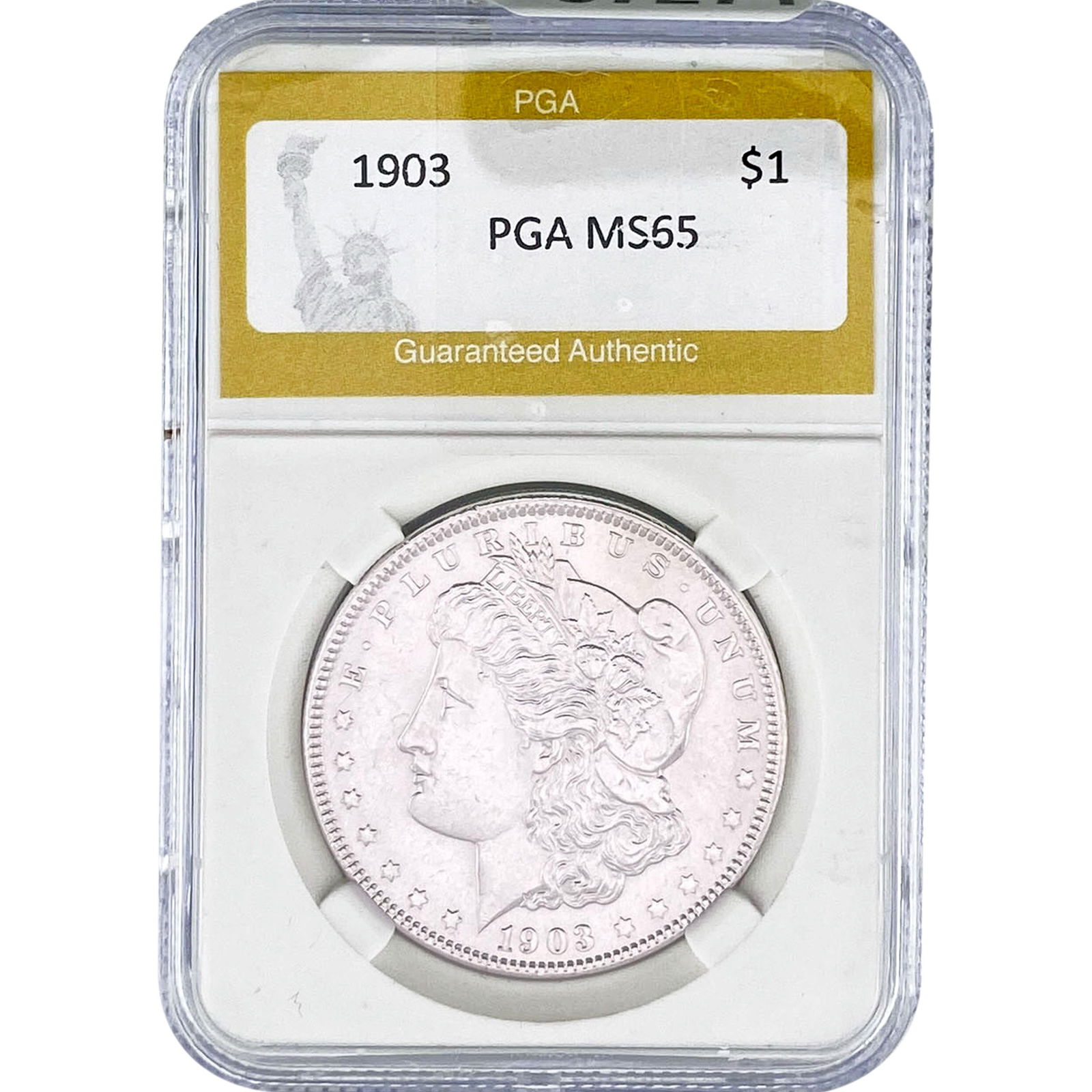 1903 Morgan Silver Dollar PGA MS65: 1903 Morgan Silver Dollar PGA MS65