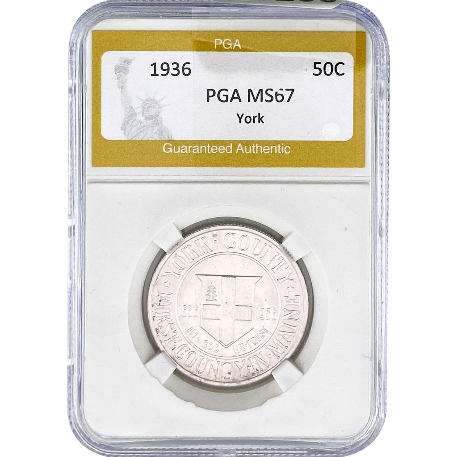 1936 York Half Dollar PGA MS67 (1 of 2)