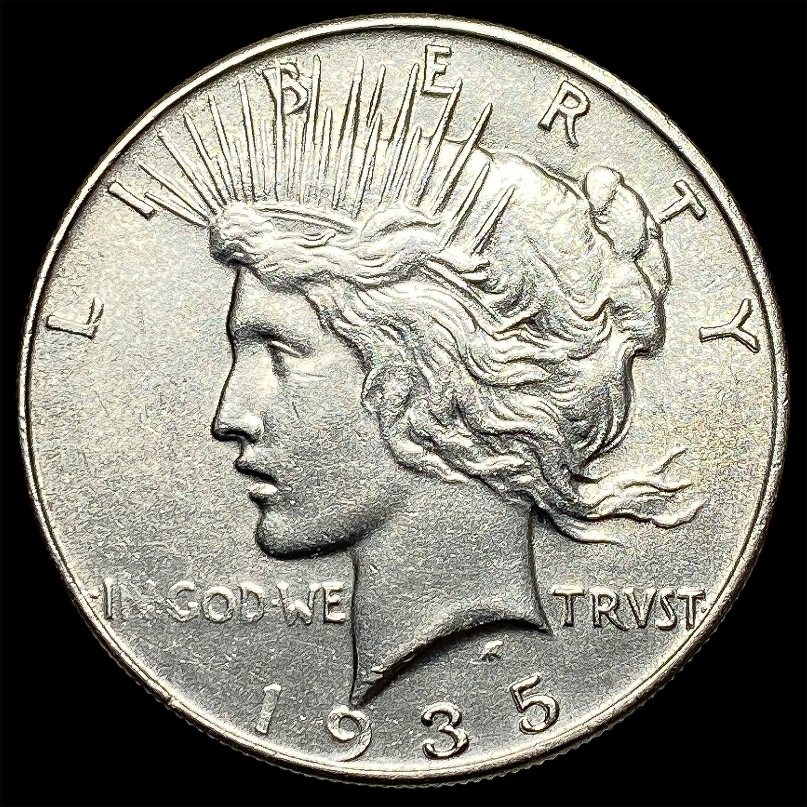 1935 Silver Peace Dollar UNCIRCULATED (1 of 2)