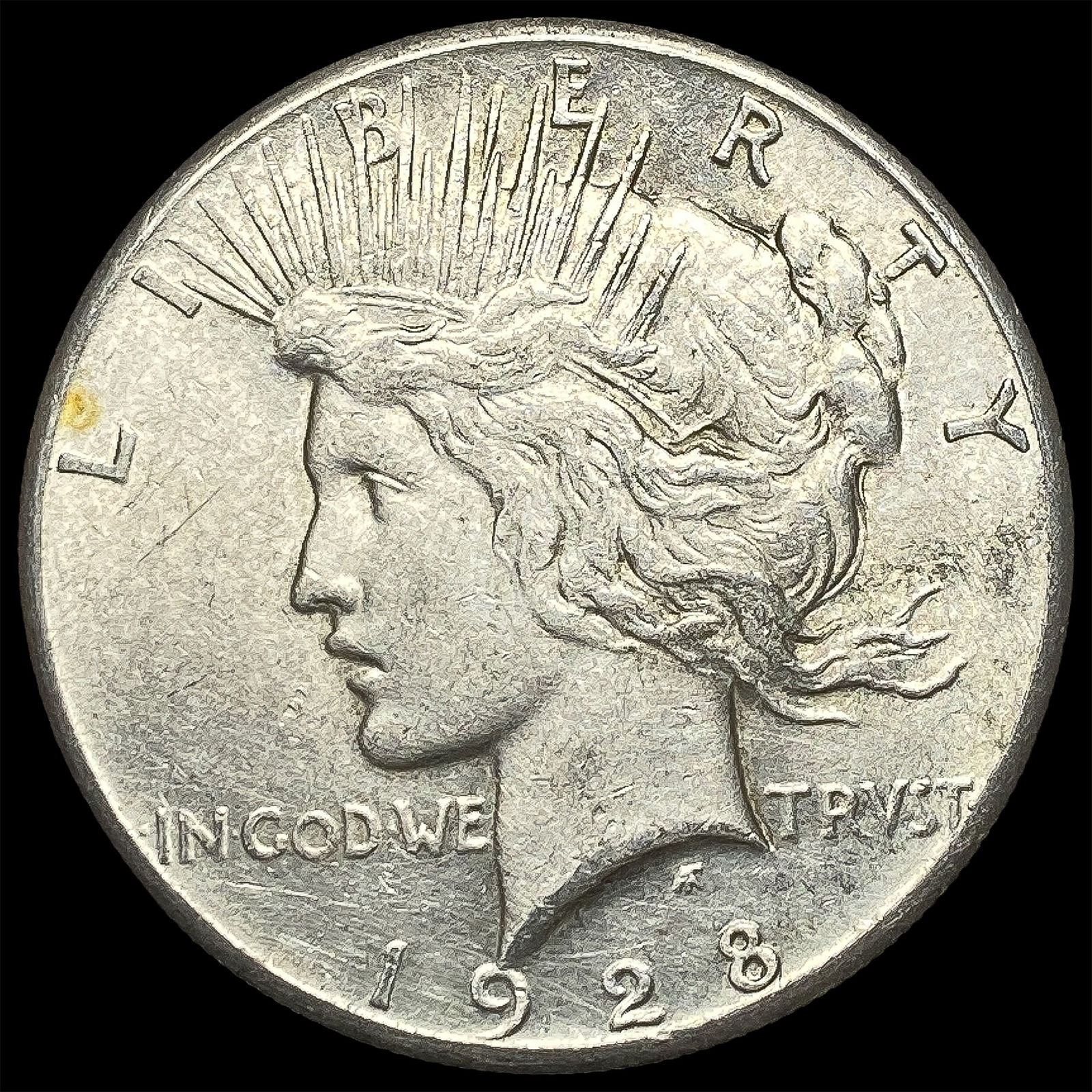 1928 Silver Peace Dollar CLOSELY UNCIRCULATED (1 of 2)