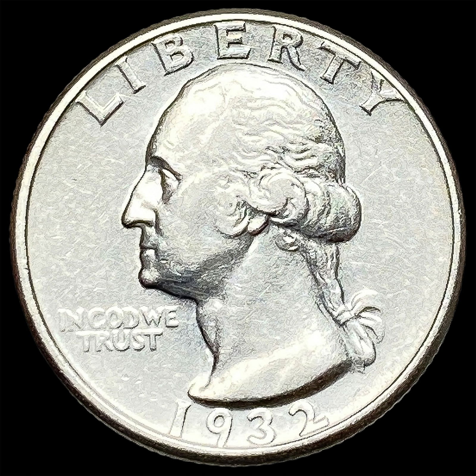 1932-D Silver Washington Quarter CLOSELY UNCIRCULATED (1 of 2)
