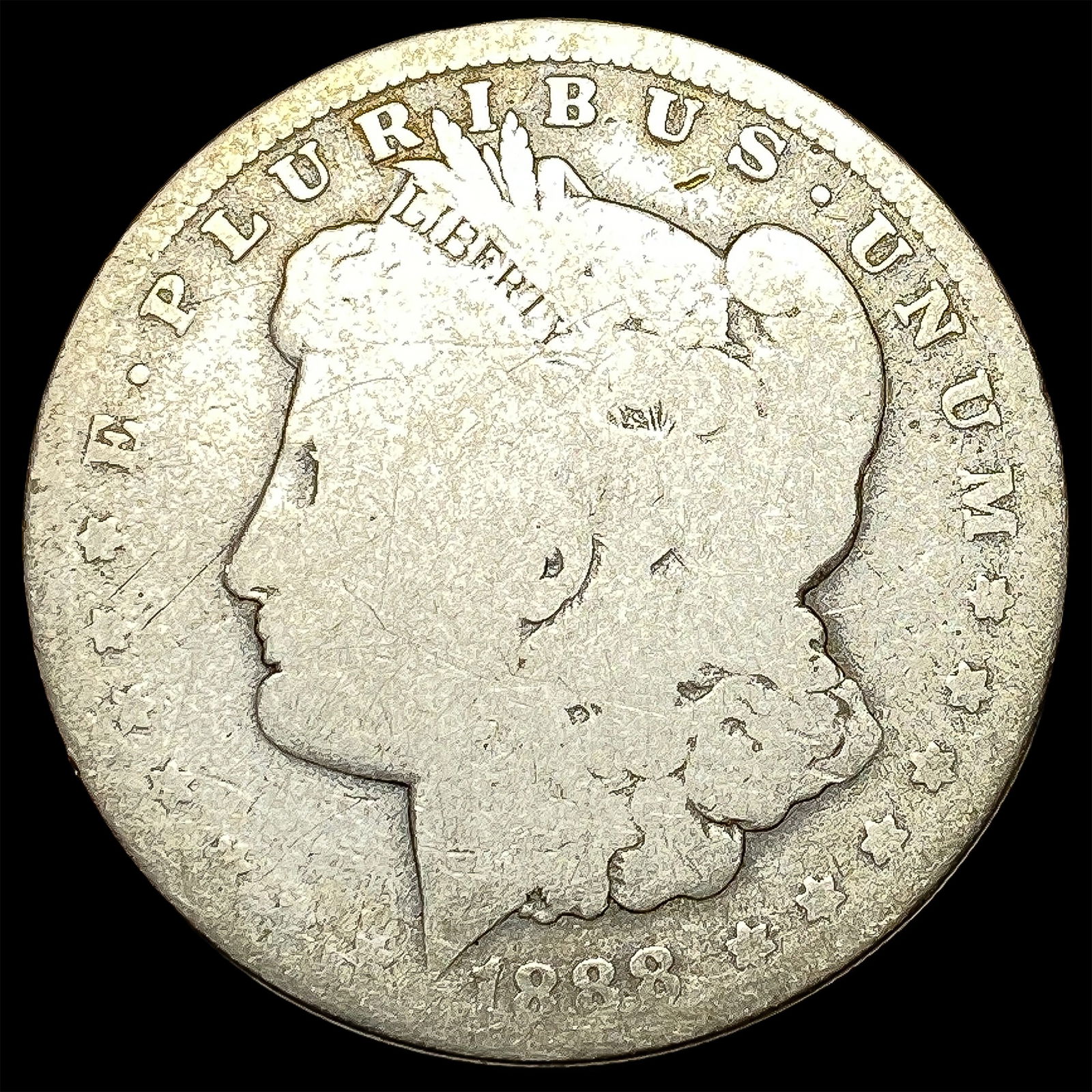 1888-O Silver Morgan Dollar NICELY CIRCULATED: 1888-O Silver Morgan Dollar NICELY CIRCULATED