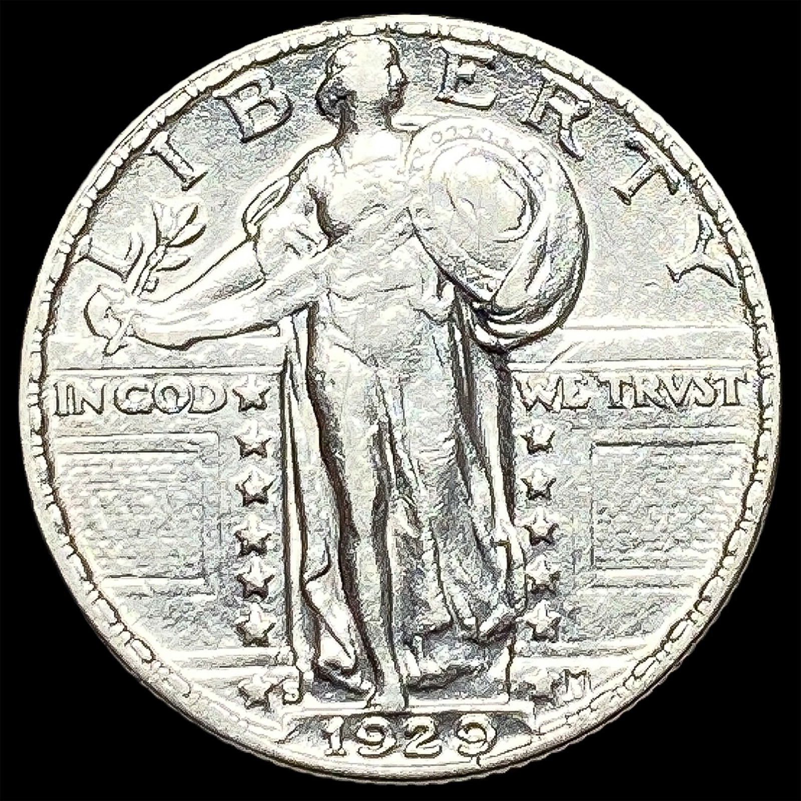 1929 Standing Liberty Quarter CLOSELY UNCIRCULATED (1 of 2)