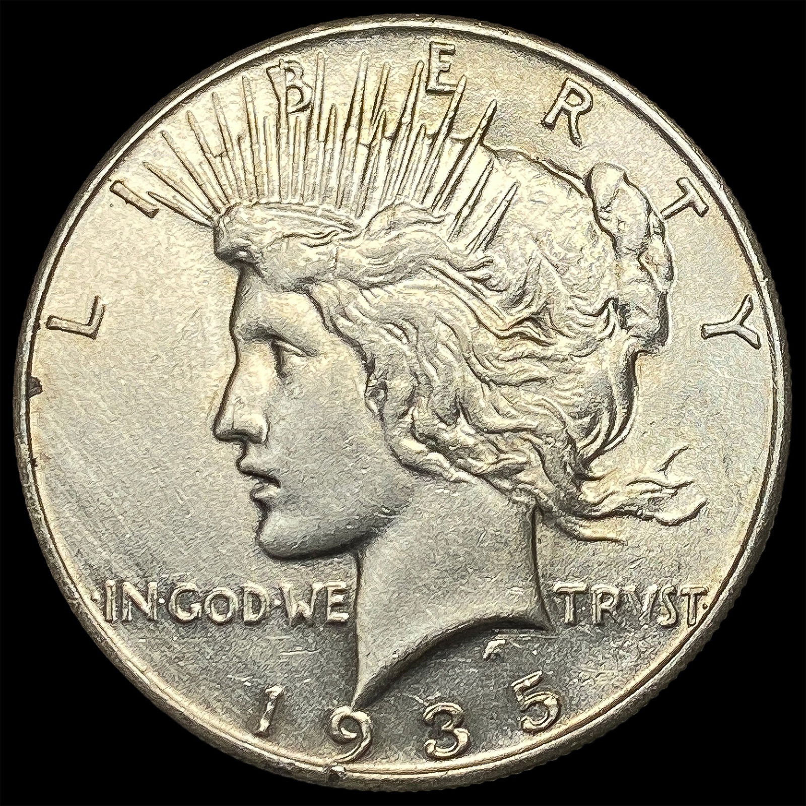 1935 Silver Peace Dollar UNCIRCULATED (1 of 2)