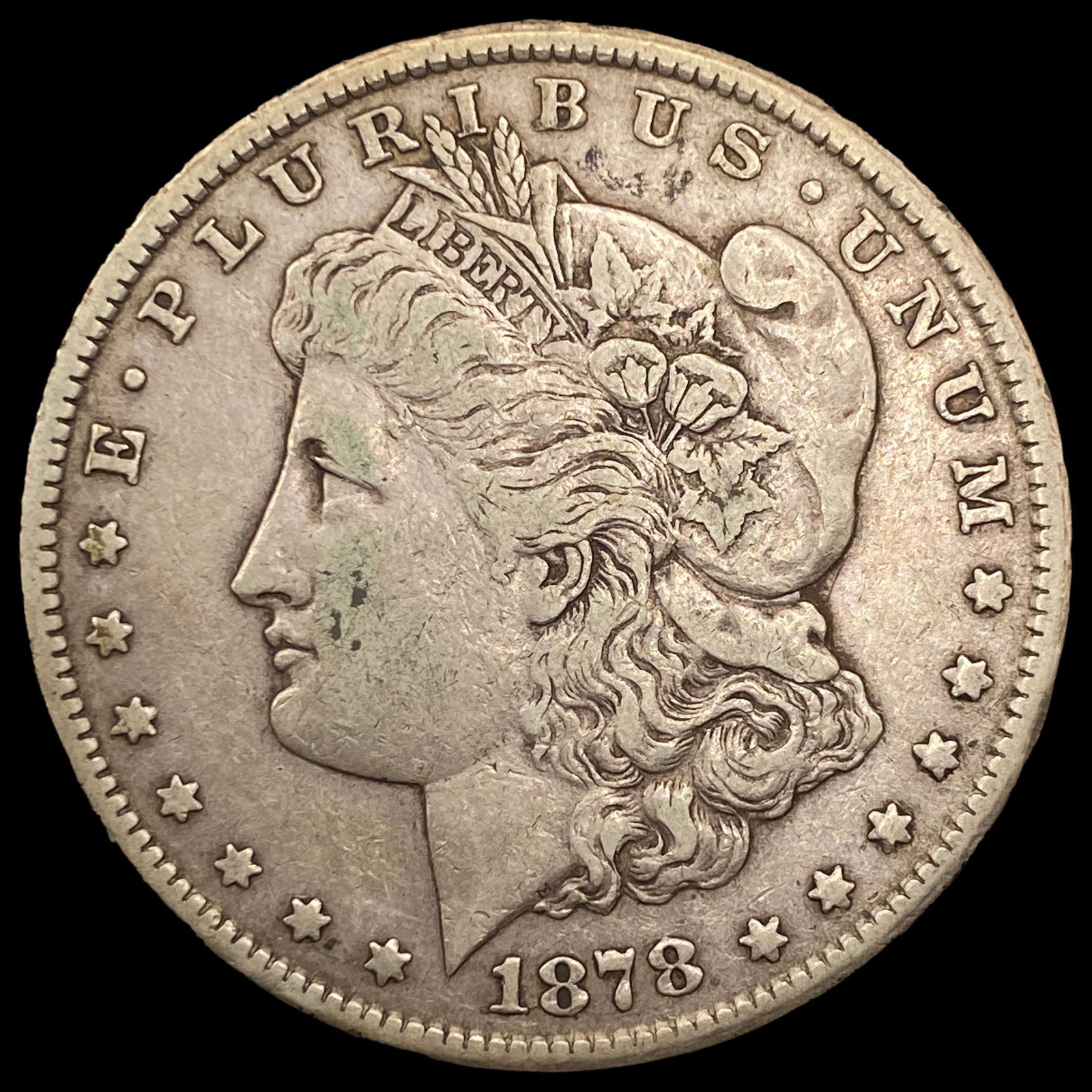 1878-CC Silver Morgan Dollar LIGHTLY CIRCULATED (1 of 2)