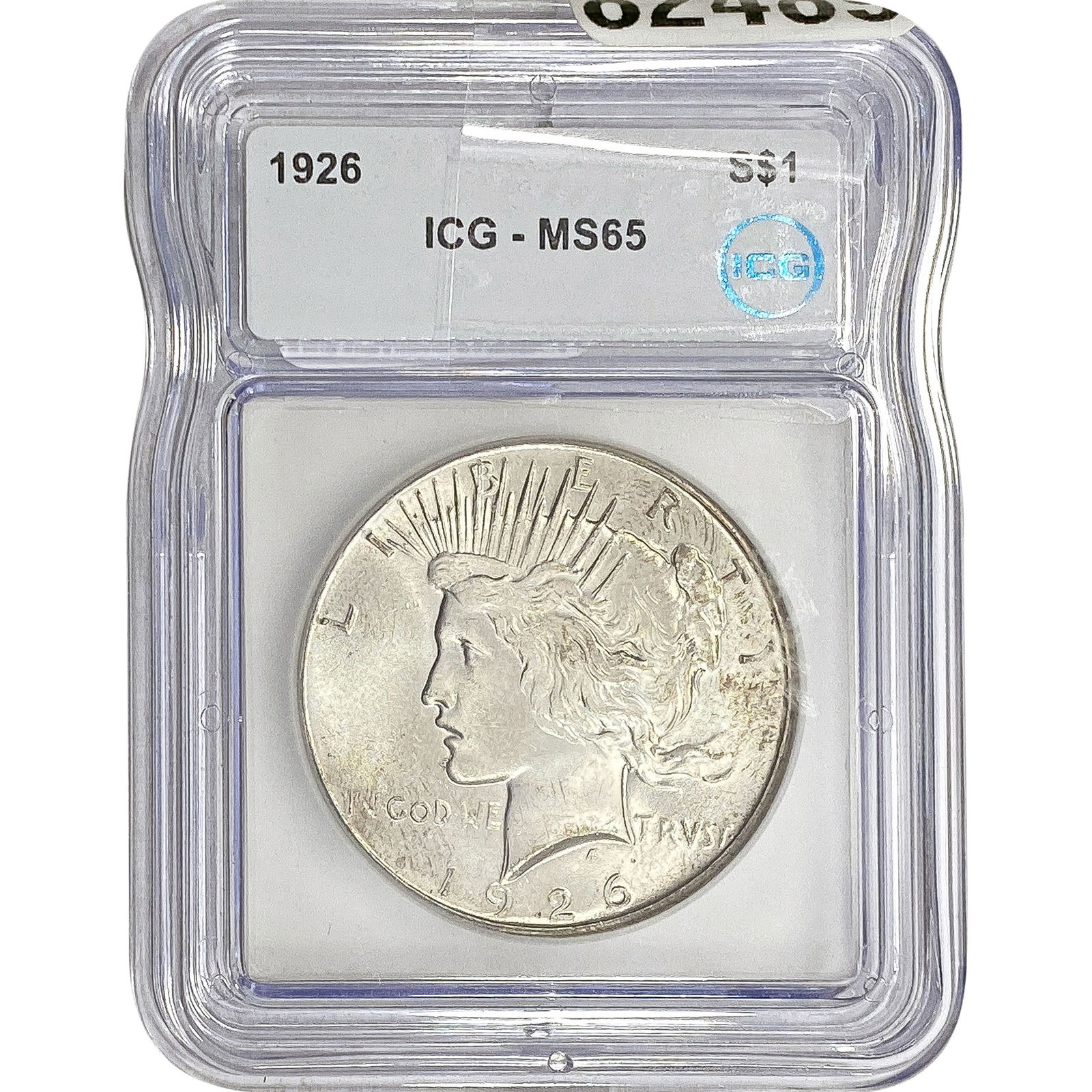 1926 Silver Peace Dollar ICG MS65 (1 of 2)