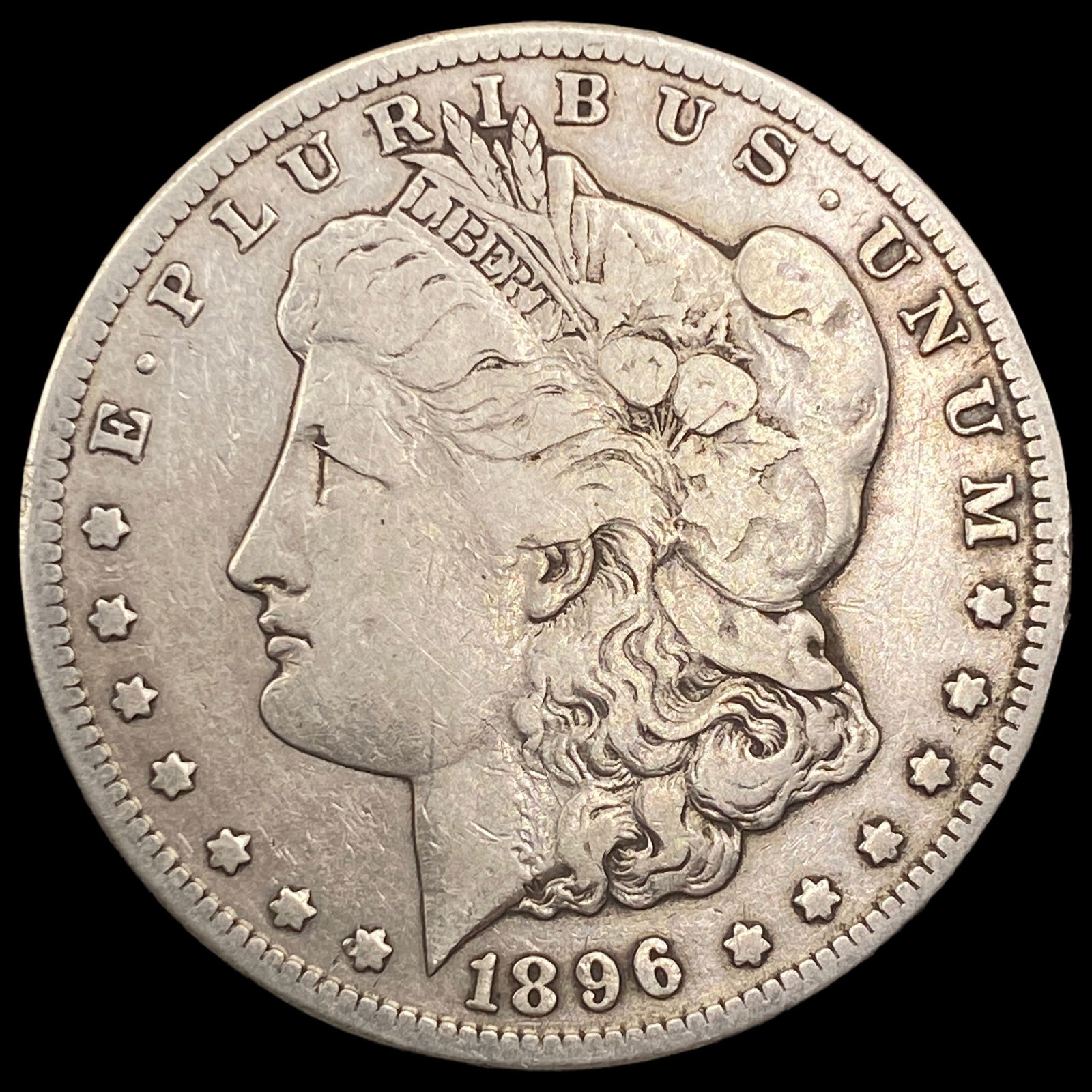 1896-S Silver Morgan Dollar LIGHTLY CIRCULATED (1 of 2)