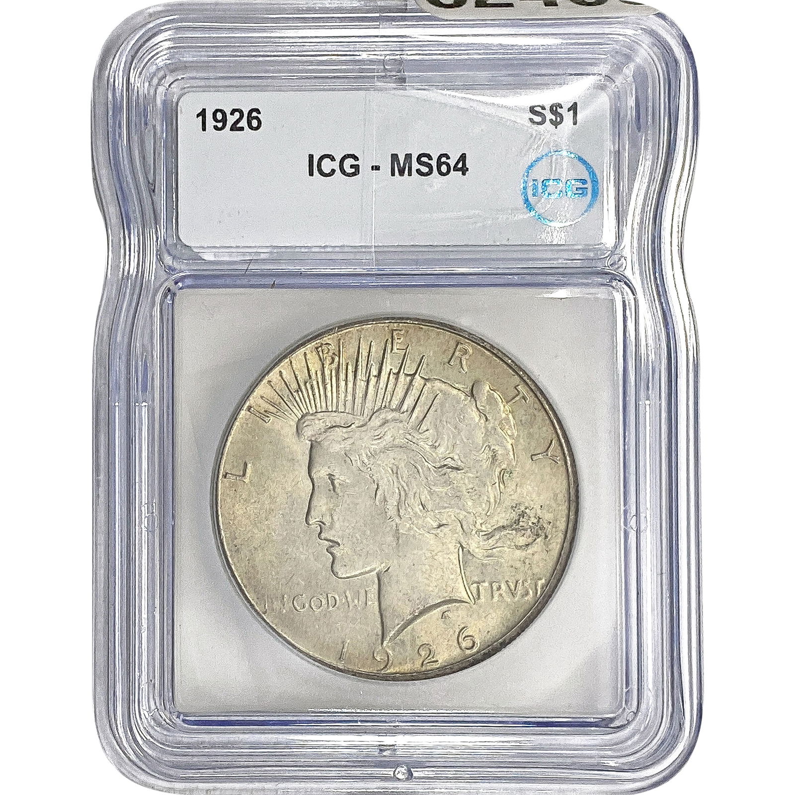 1926 Silver Peace Dollar ICG MS64 (1 of 2)