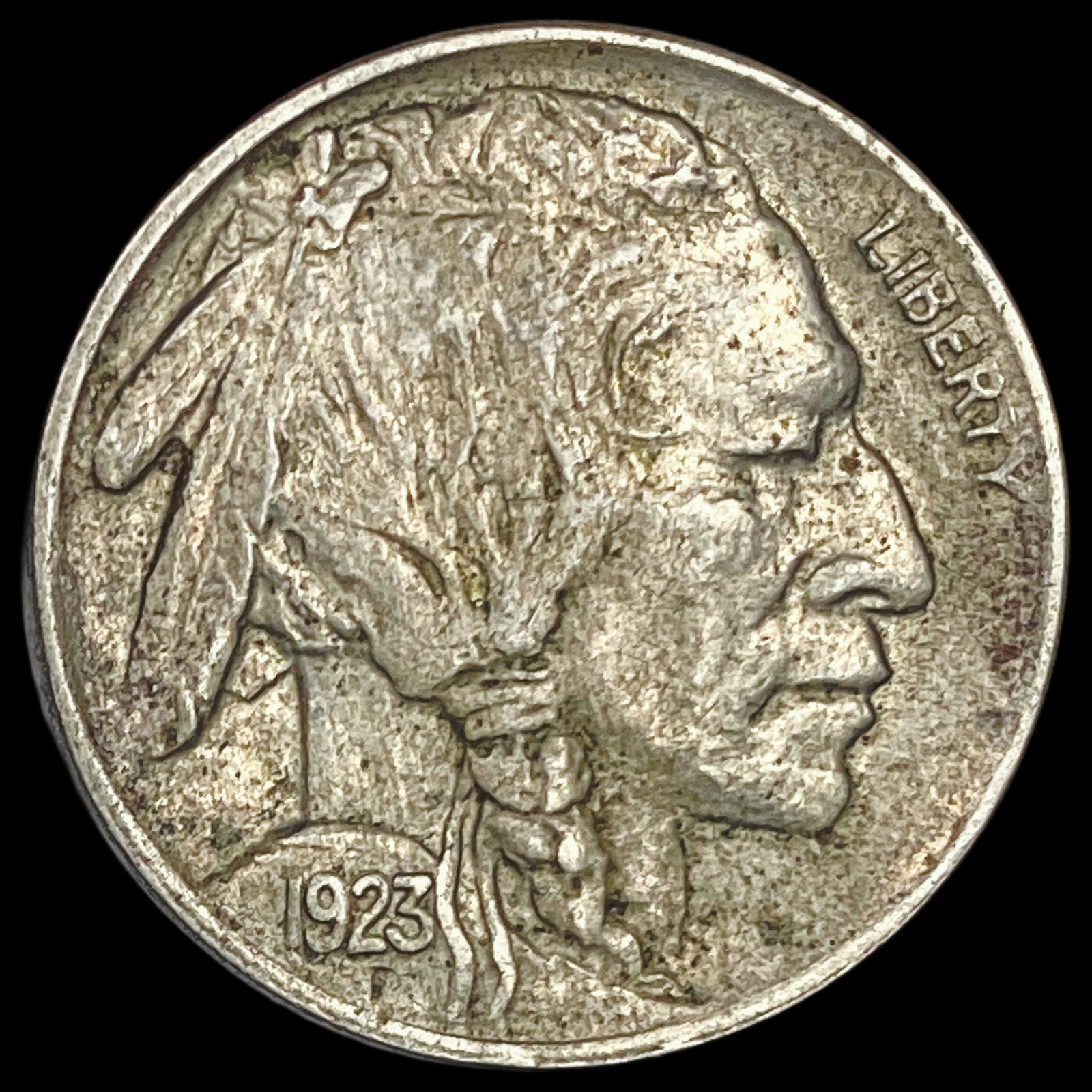 1923 Buffalo Nickel CLOSELY UNCIRCULATED (1 of 2)