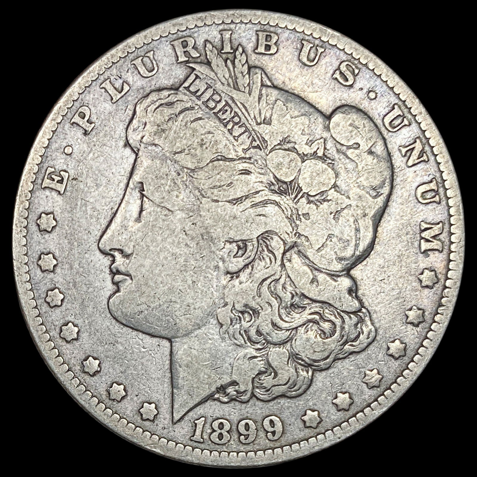 1899-O Micro O Morgan Silver Dollar NICELY CIRCULATED (1 of 2)