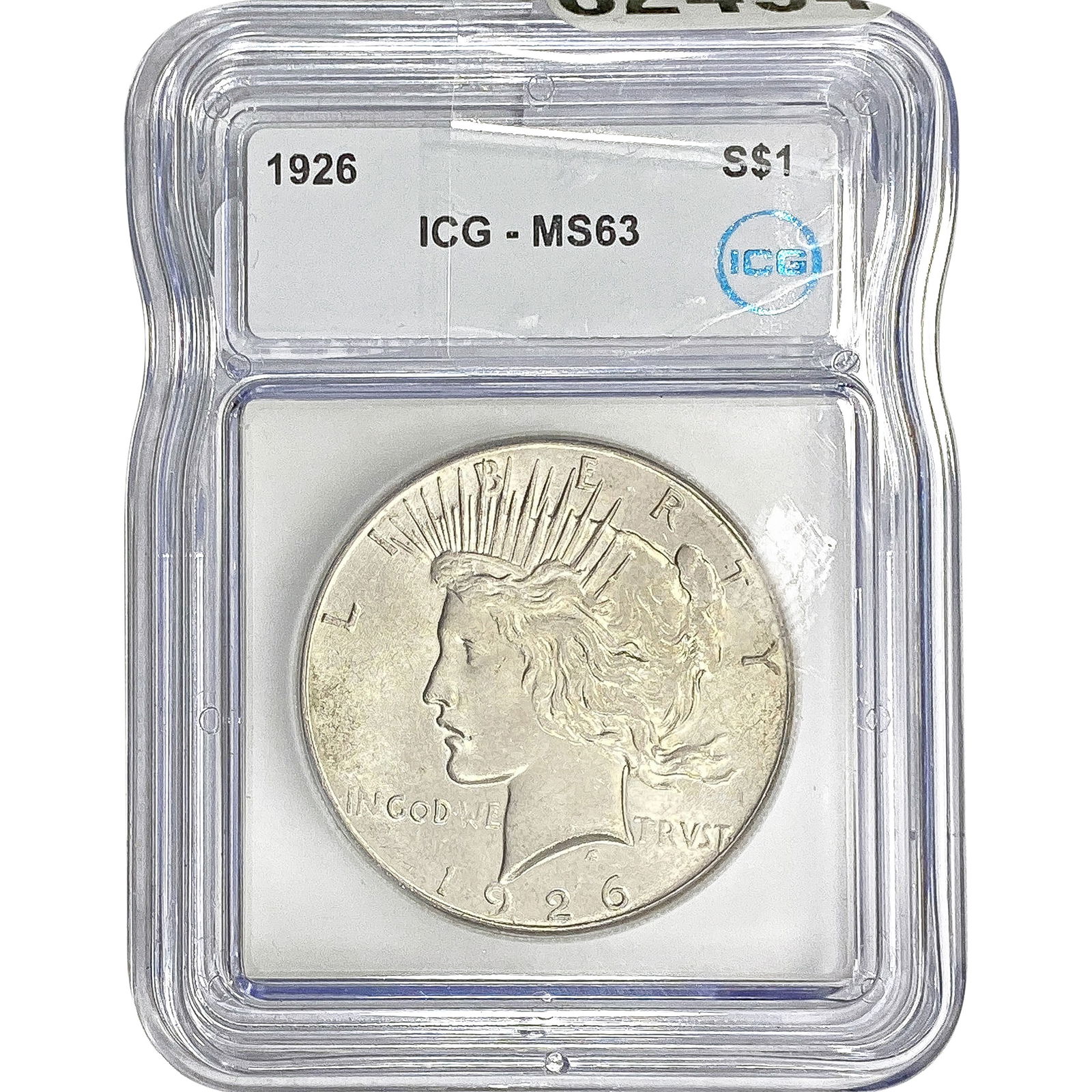 1926 Silver Peace Dollar ICG MS63 (1 of 2)