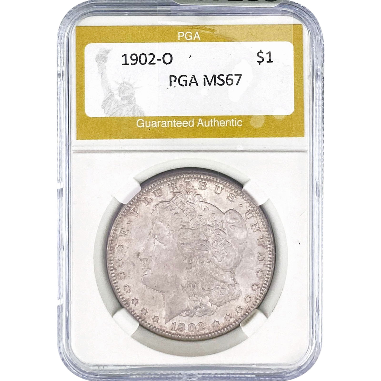 1902-O Morgan Silver Dollar PGA MS67 (1 of 2)