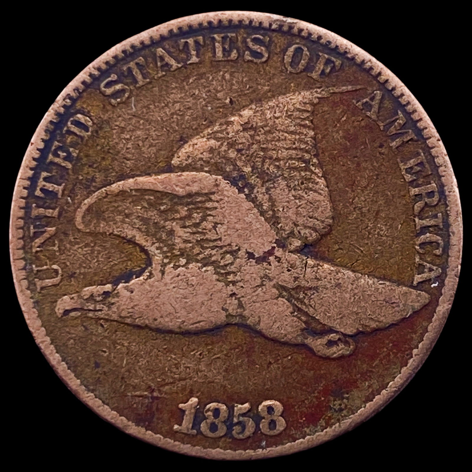 1858 Flying Eagle Cent LIGHTLY CIRCULATED (1 of 2)