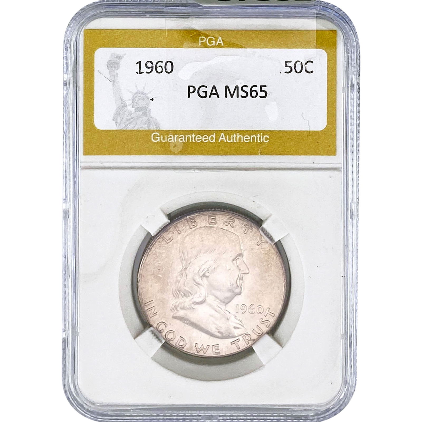 1960 Franklin Half Dollar PGA MS65 (1 of 2)