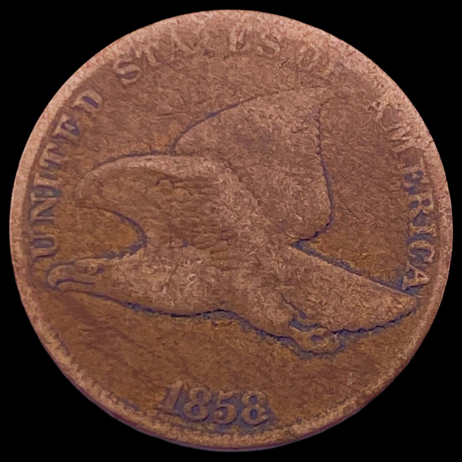 1858 Flying Eagle Cent LIGHTLY CIRCULATED (1 of 2)
