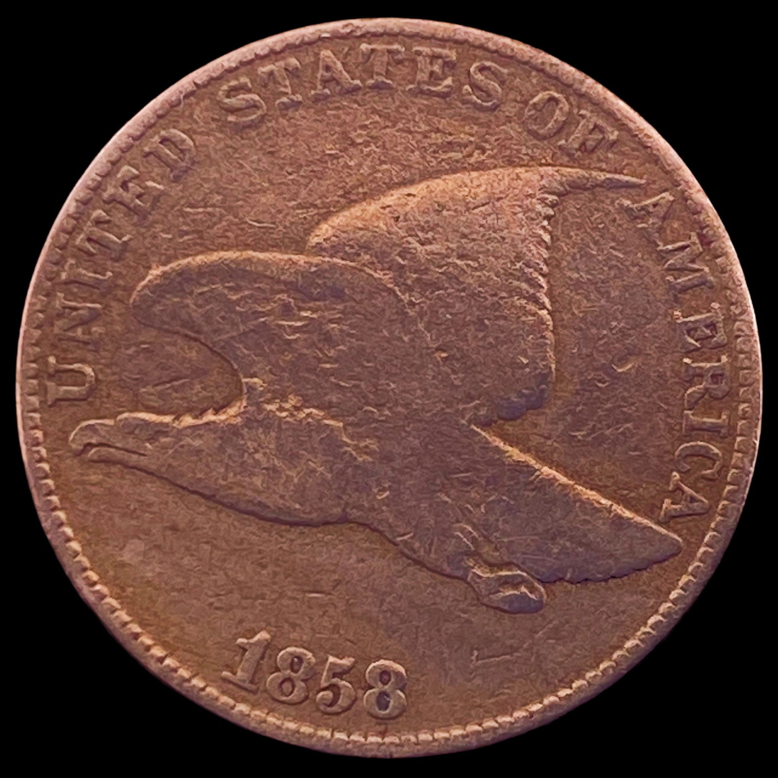 1858 Flying Eagle Cent LIGHTLY CIRCULATED (1 of 2)