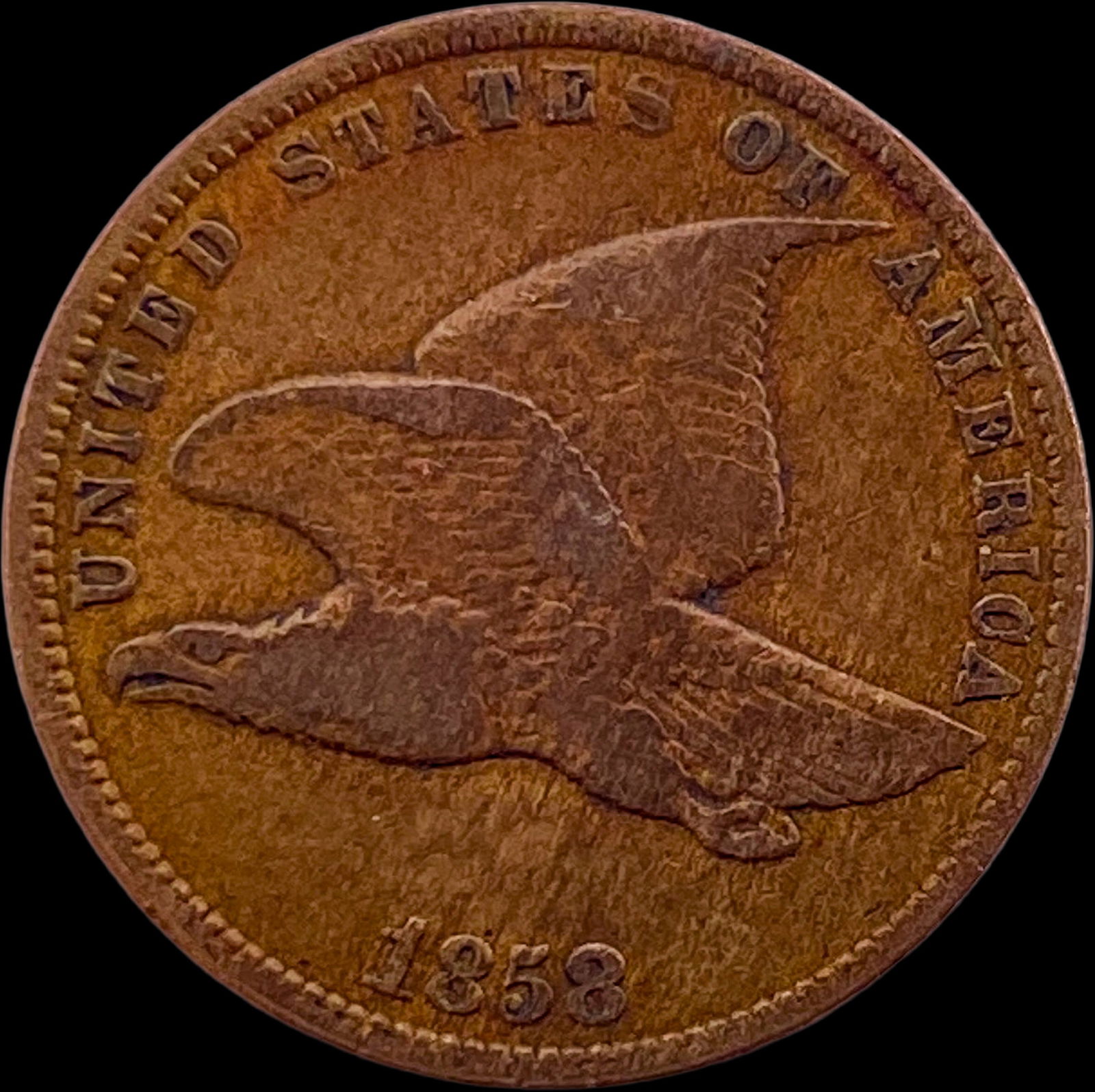 1858 Flying Eagle Cent LIGHTLY CIRCULATED (1 of 2)