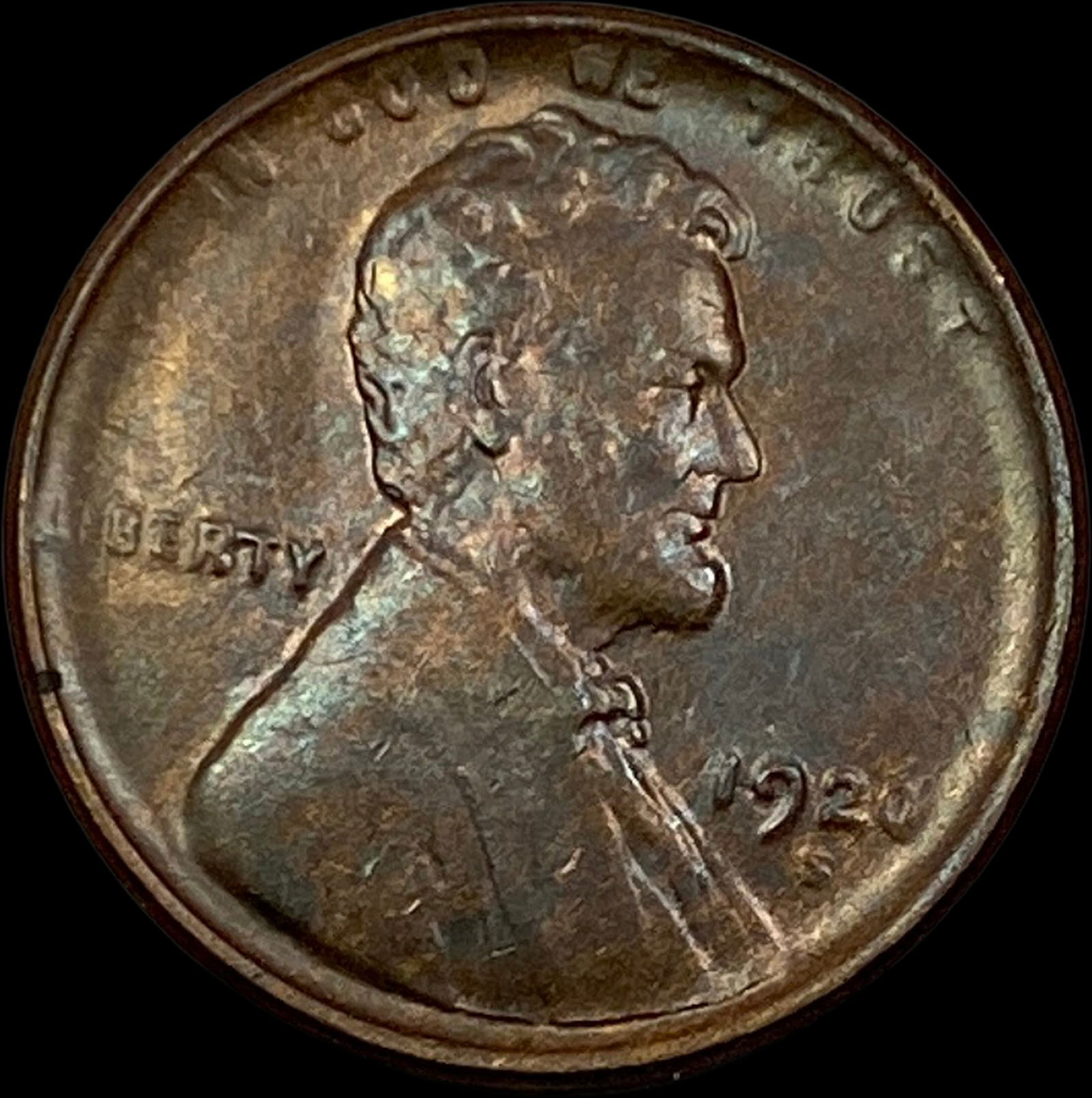 1920-S Lincoln Wheat Cent UNCIRCULATED (1 of 2)