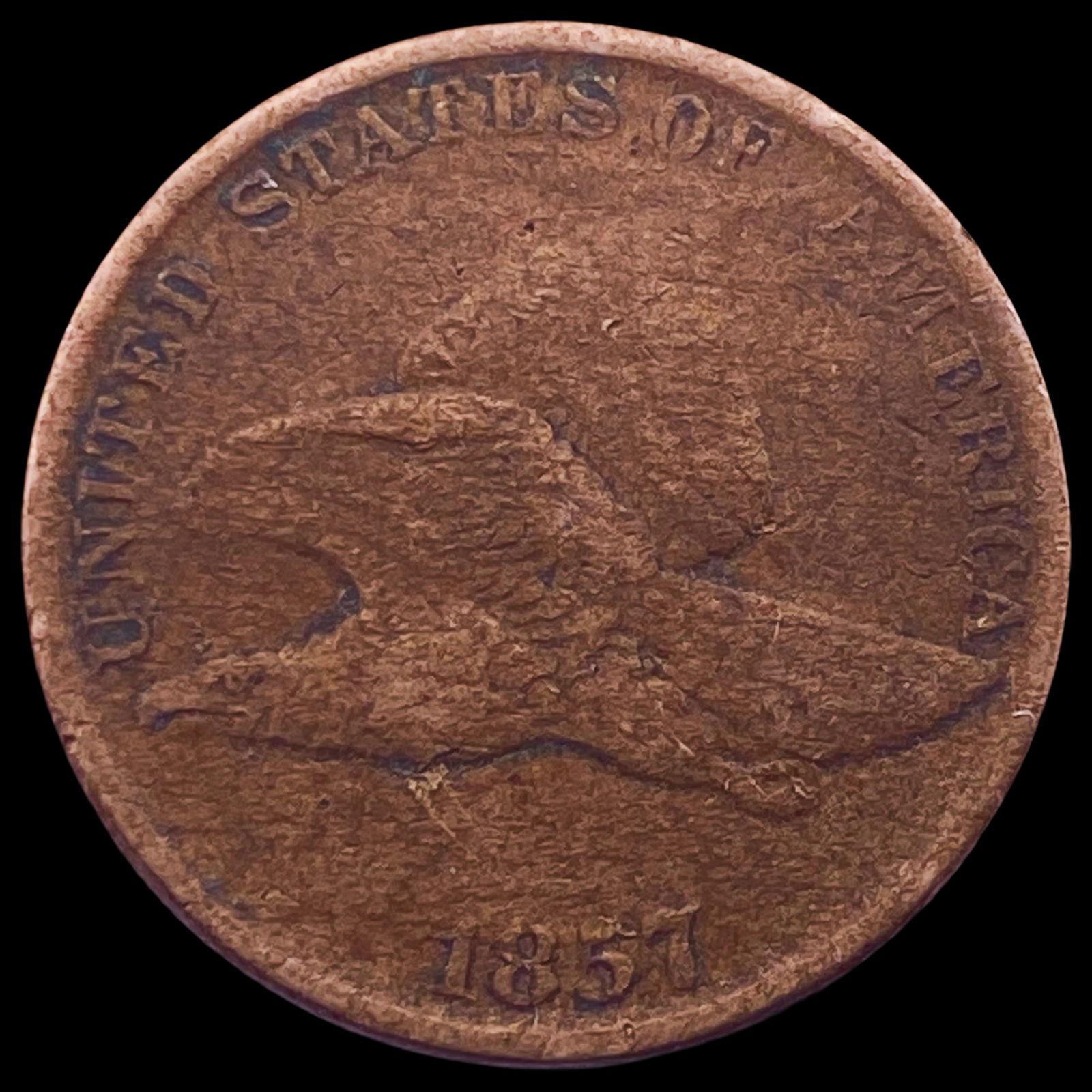 1857 Flying Eagle Cent LIGHTLY CIRCULATED: 1857 Flying Eagle Cent LIGHTLY CIRCULATED