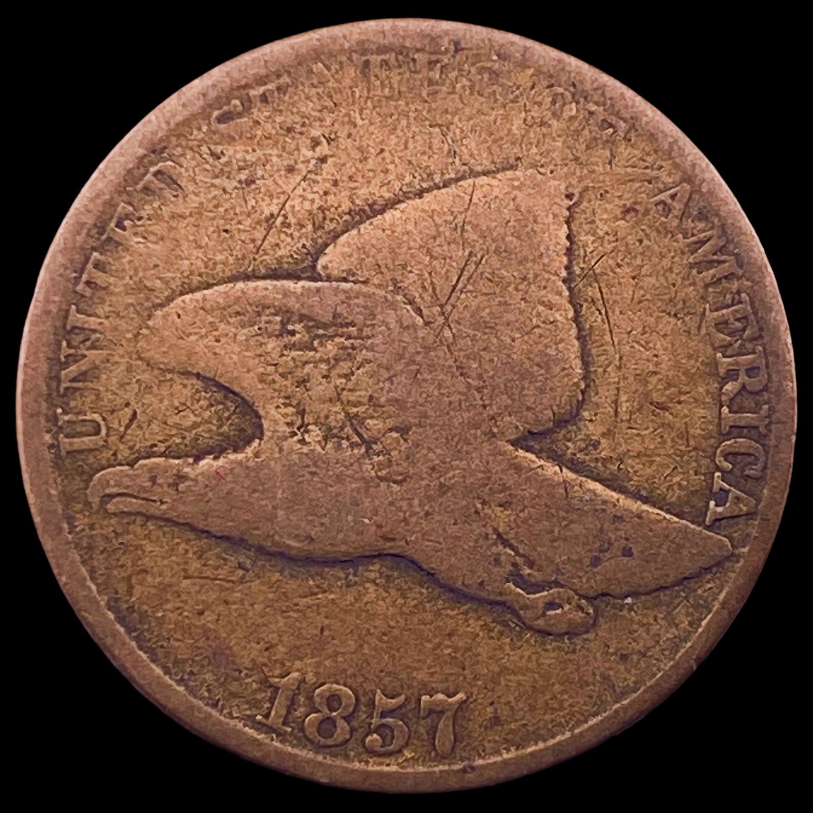 1857 Flying Eagle Cent LIGHTLY CIRCULATED (1 of 2)