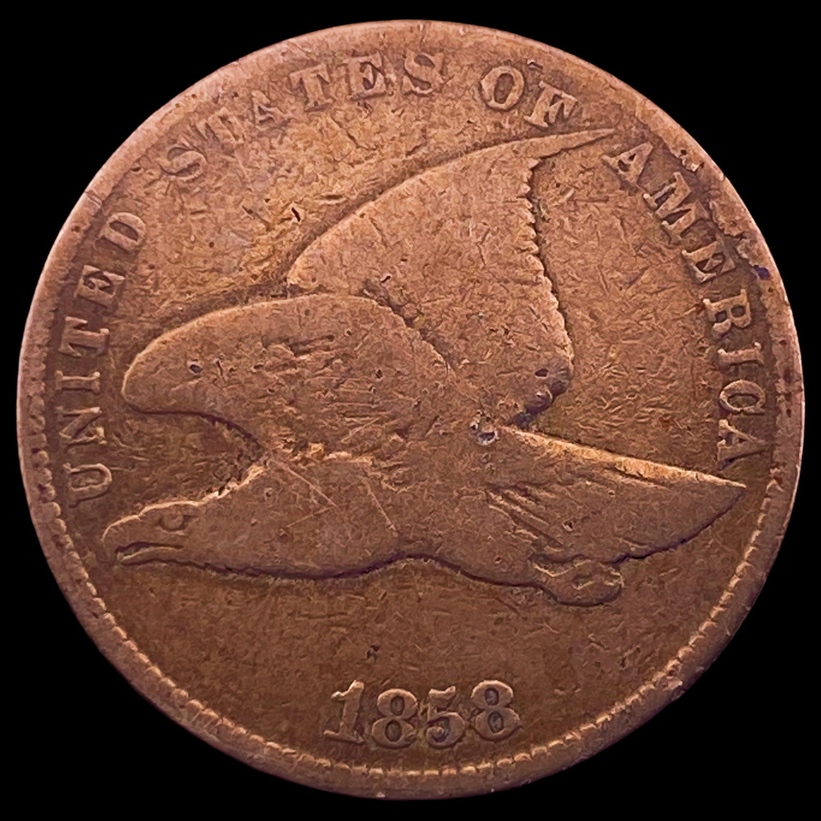 1858 Flying Eagle Cent LIGHTLY CIRCULATED (1 of 2)