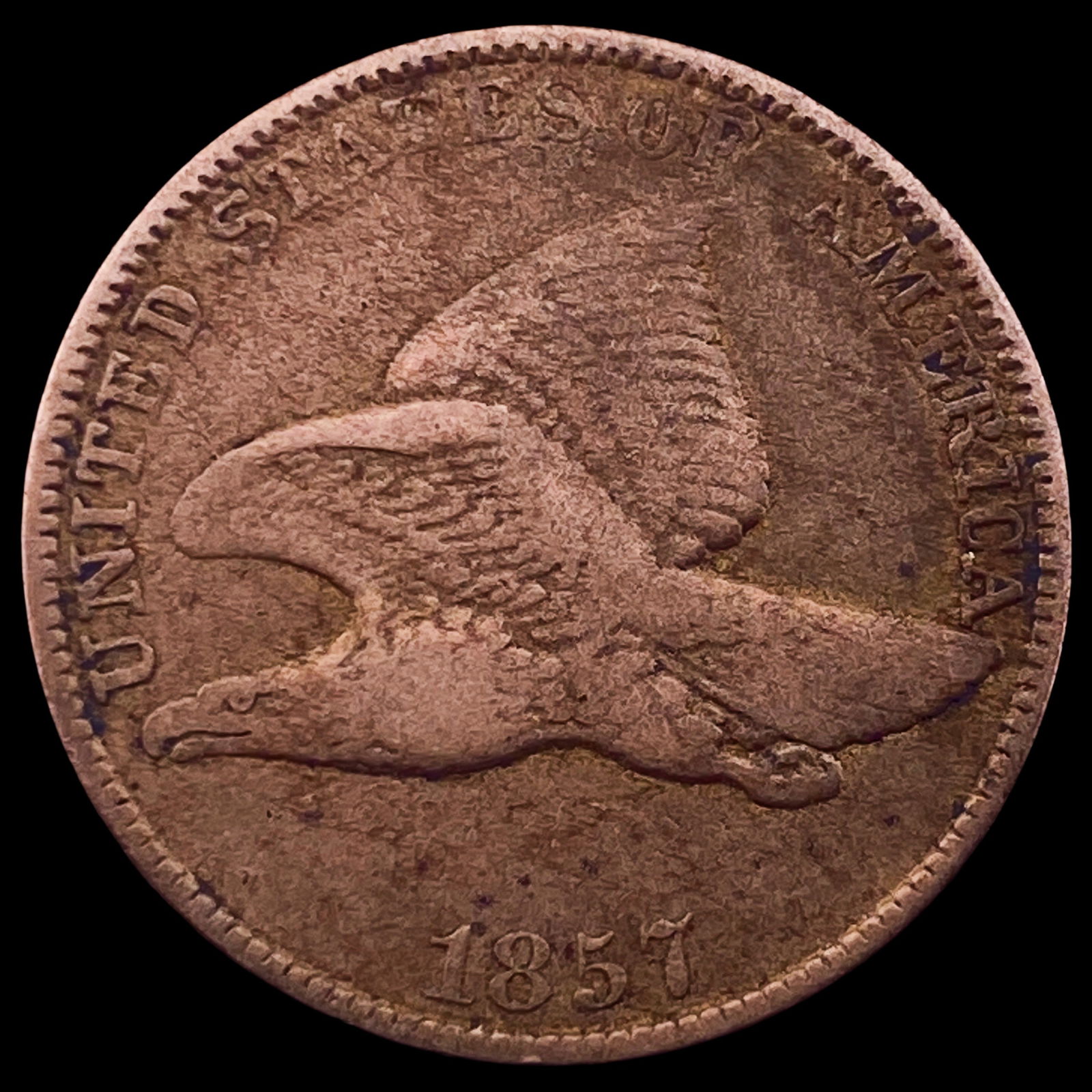 1857 Flying Eagle Cent LIGHTLY CIRCULATED (1 of 2)