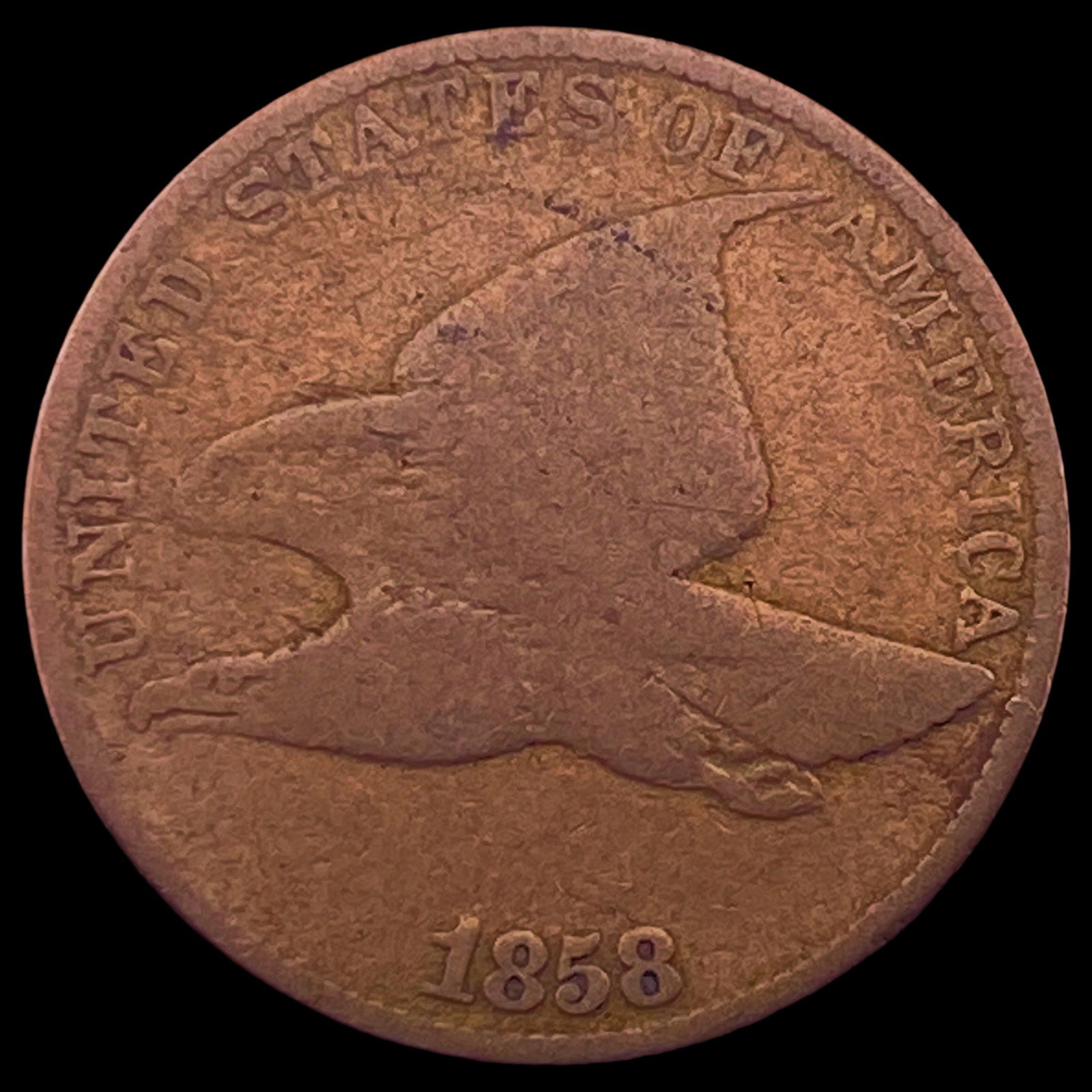 1858 Flying Eagle Cent LIGHTLY CIRCULATED (1 of 2)