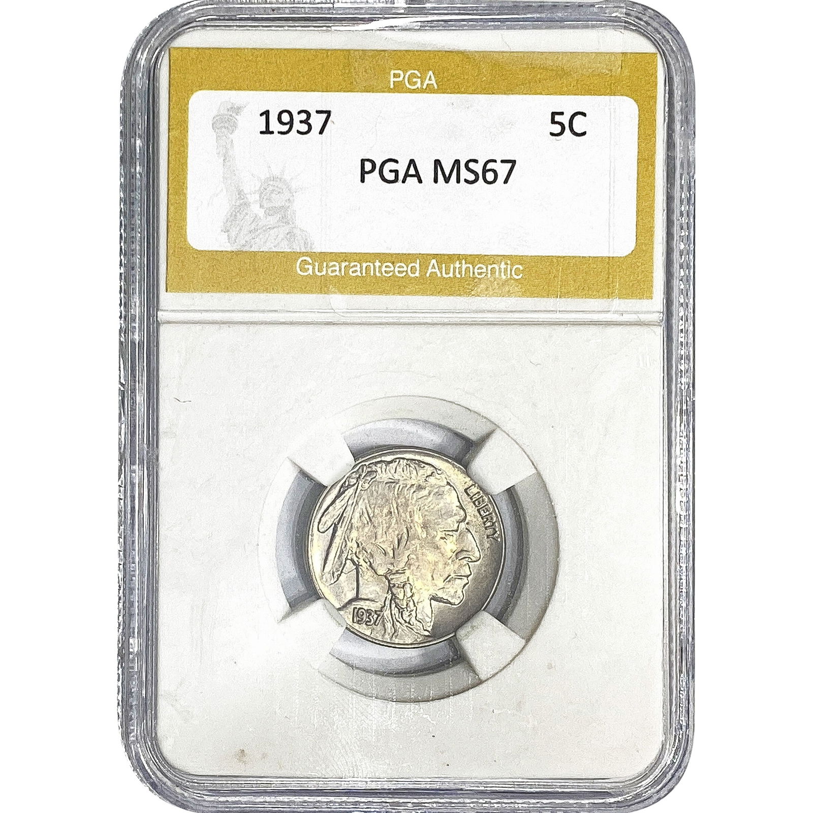 1937 Buffalo Nickel PGA MS67 (1 of 2)