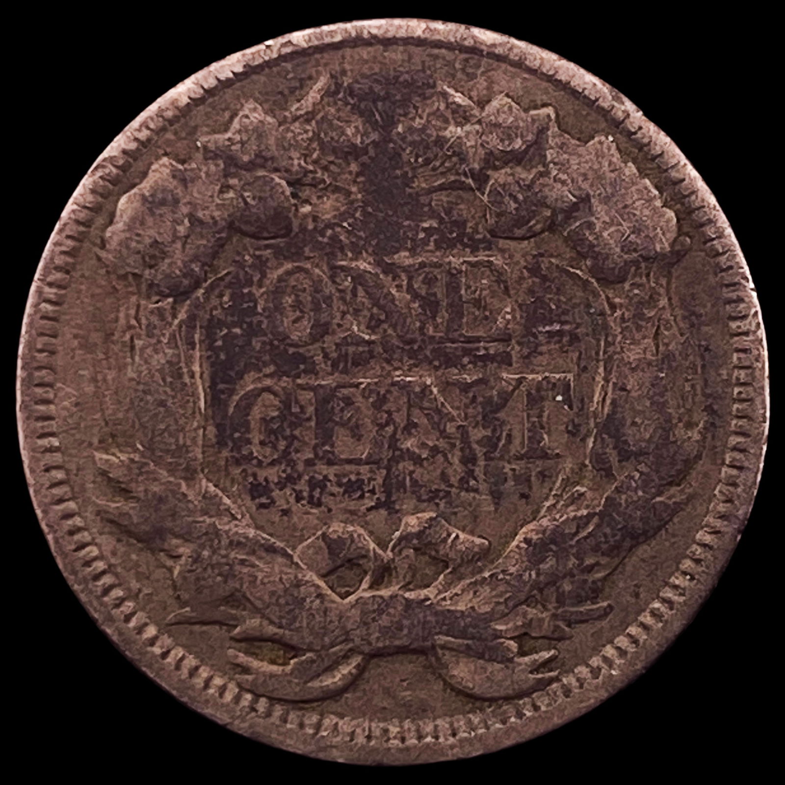 1857 Flying Eagle Cent LIGHTLY CIRCULATED - 2