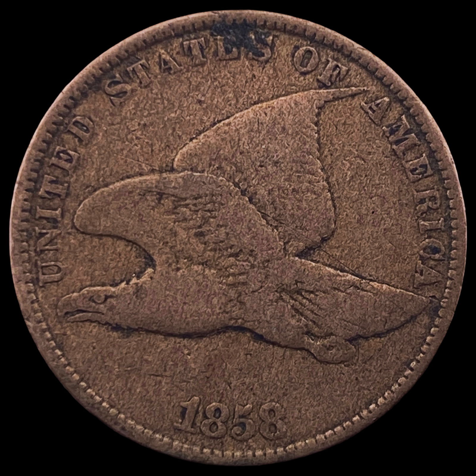 1858 Flying Eagle Cent LIGHTLY CIRCULATED (1 of 2)
