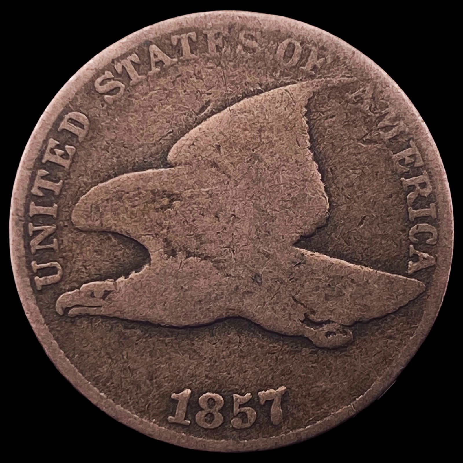 1857 Flying Eagle Cent LIGHTLY CIRCULATED (1 of 2)