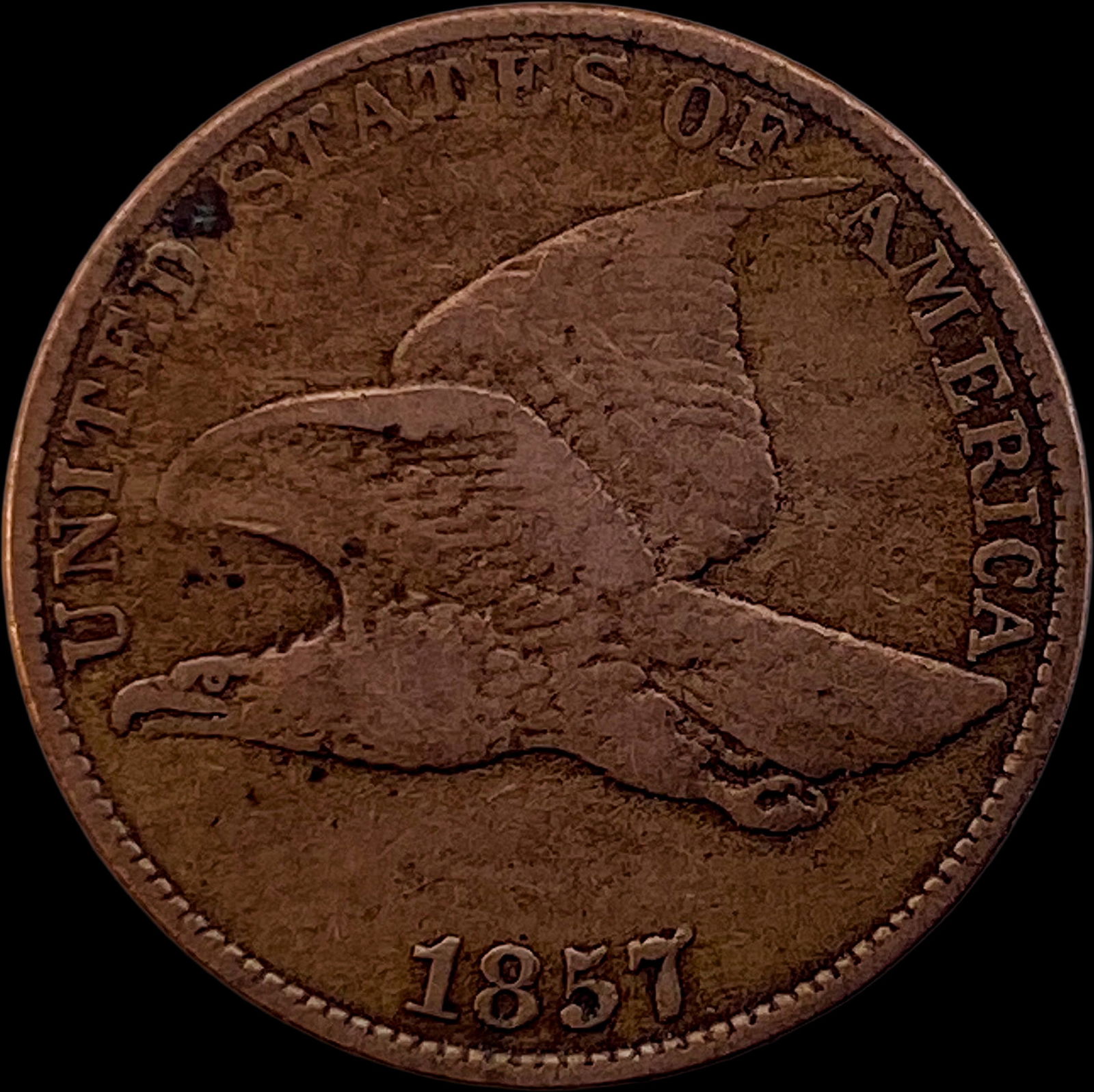 1857 Flying Eagle Cent LIGHTLY CIRCULATED (1 of 2)