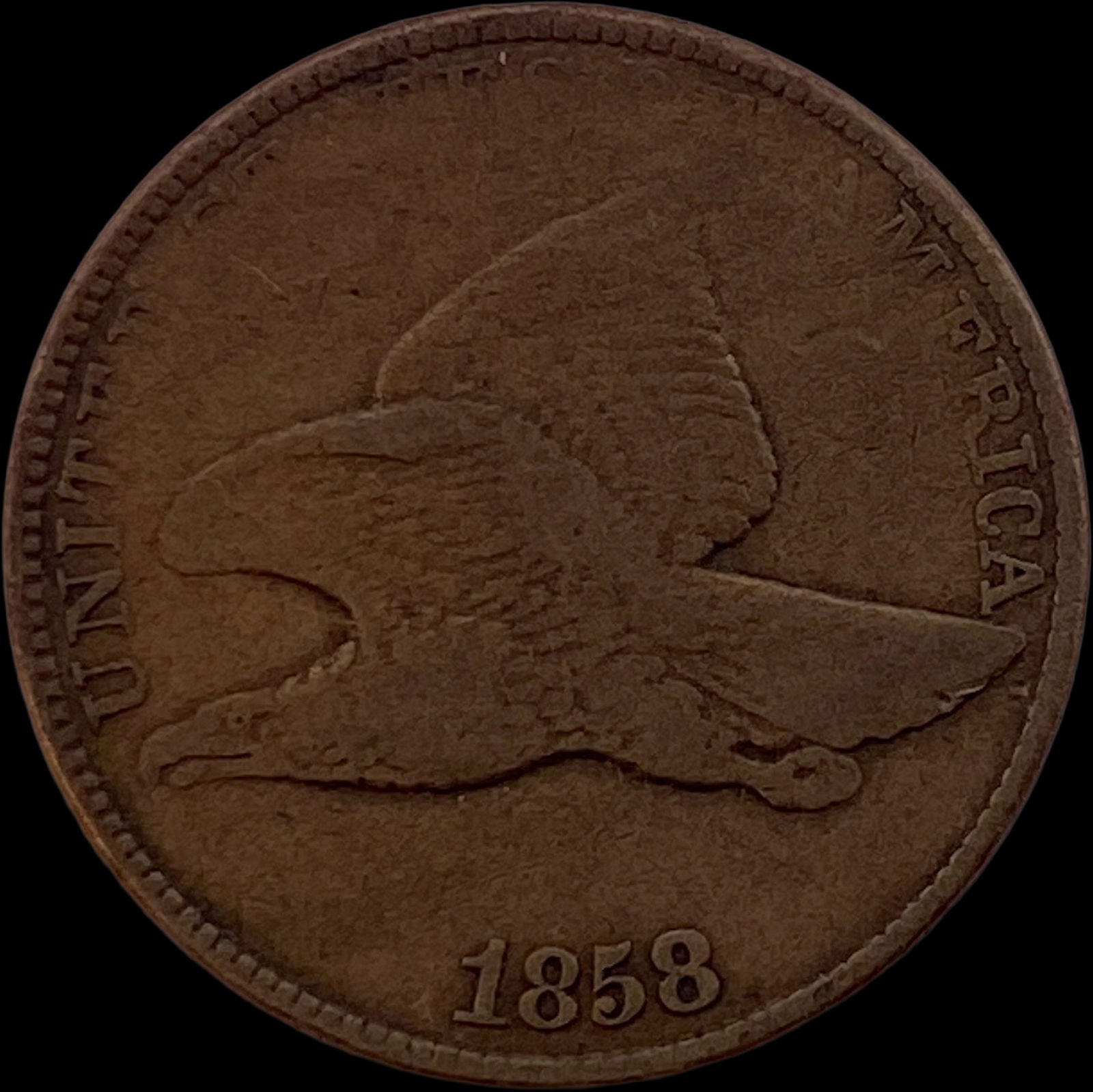 1858 Flying Eagle Cent LIGHTLY CIRCULATED (1 of 2)