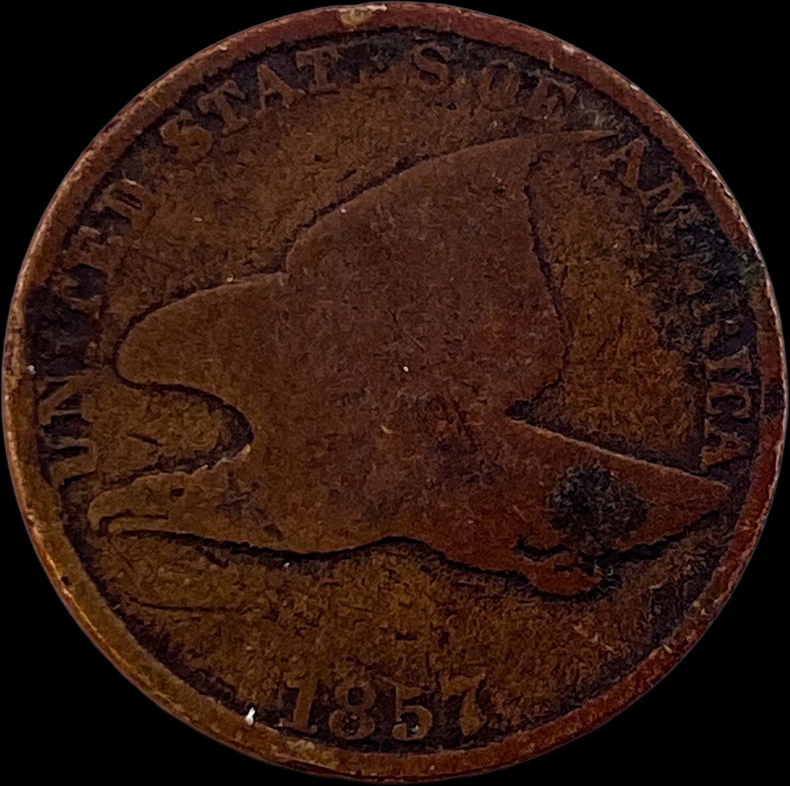 1857 Flying Eagle Cent LIGHTLY CIRCULATED: 1857 Flying Eagle Cent LIGHTLY CIRCULATED