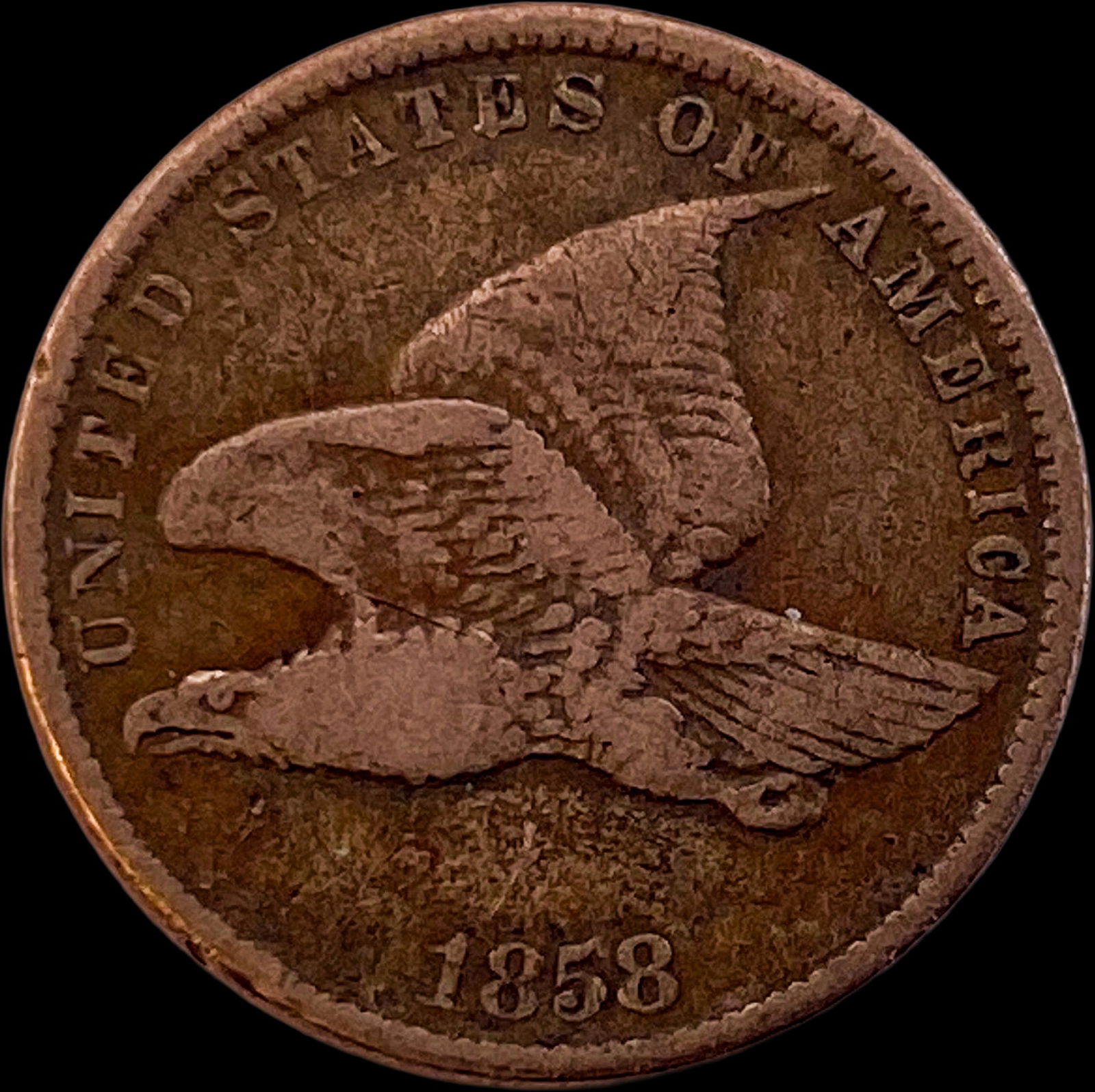 1858 Flying Eagle Cent LIGHTLY CIRCULATED (1 of 2)