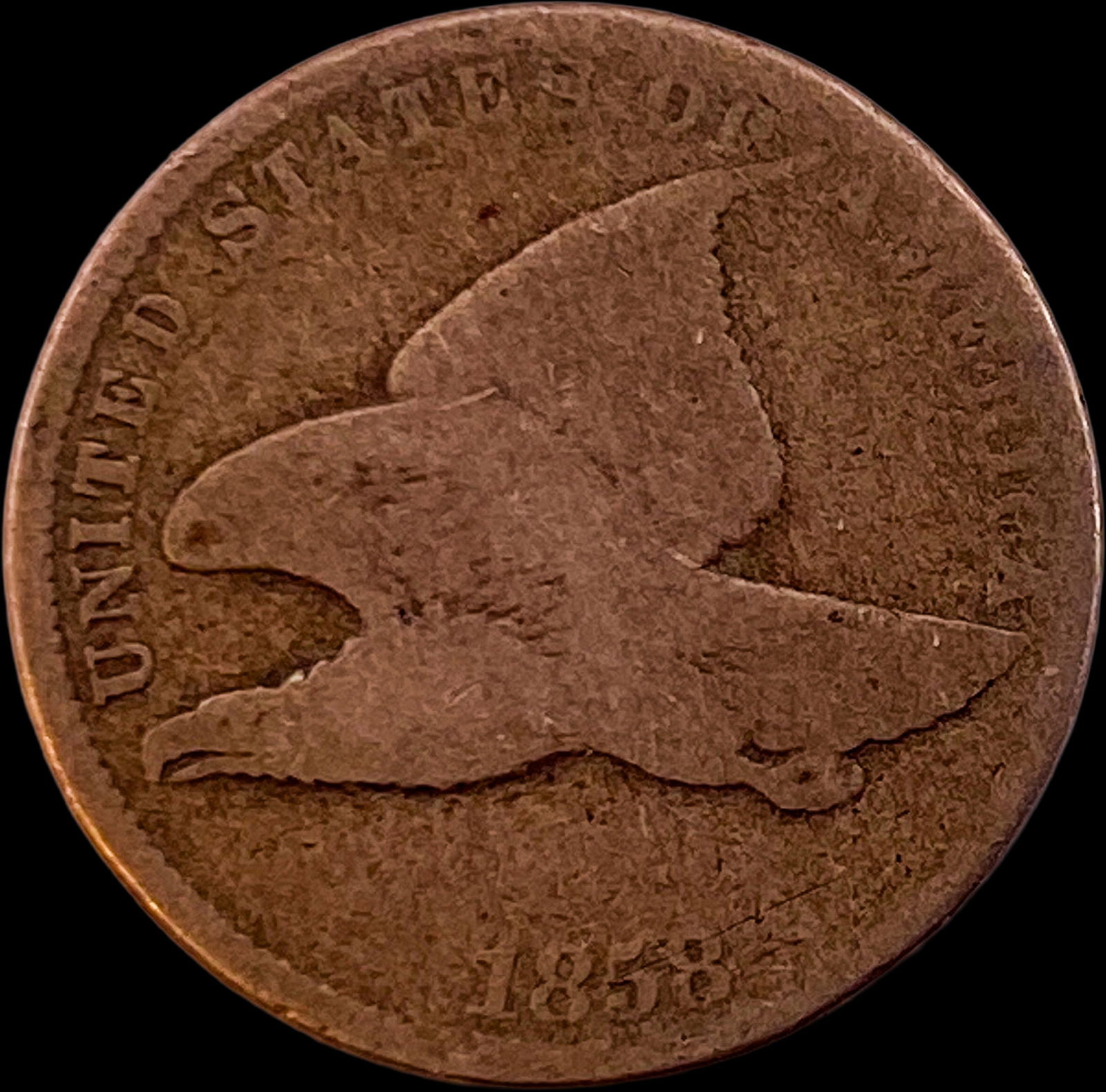 1858 Flying Eagle Cent LIGHTLY CIRCULATED (1 of 2)