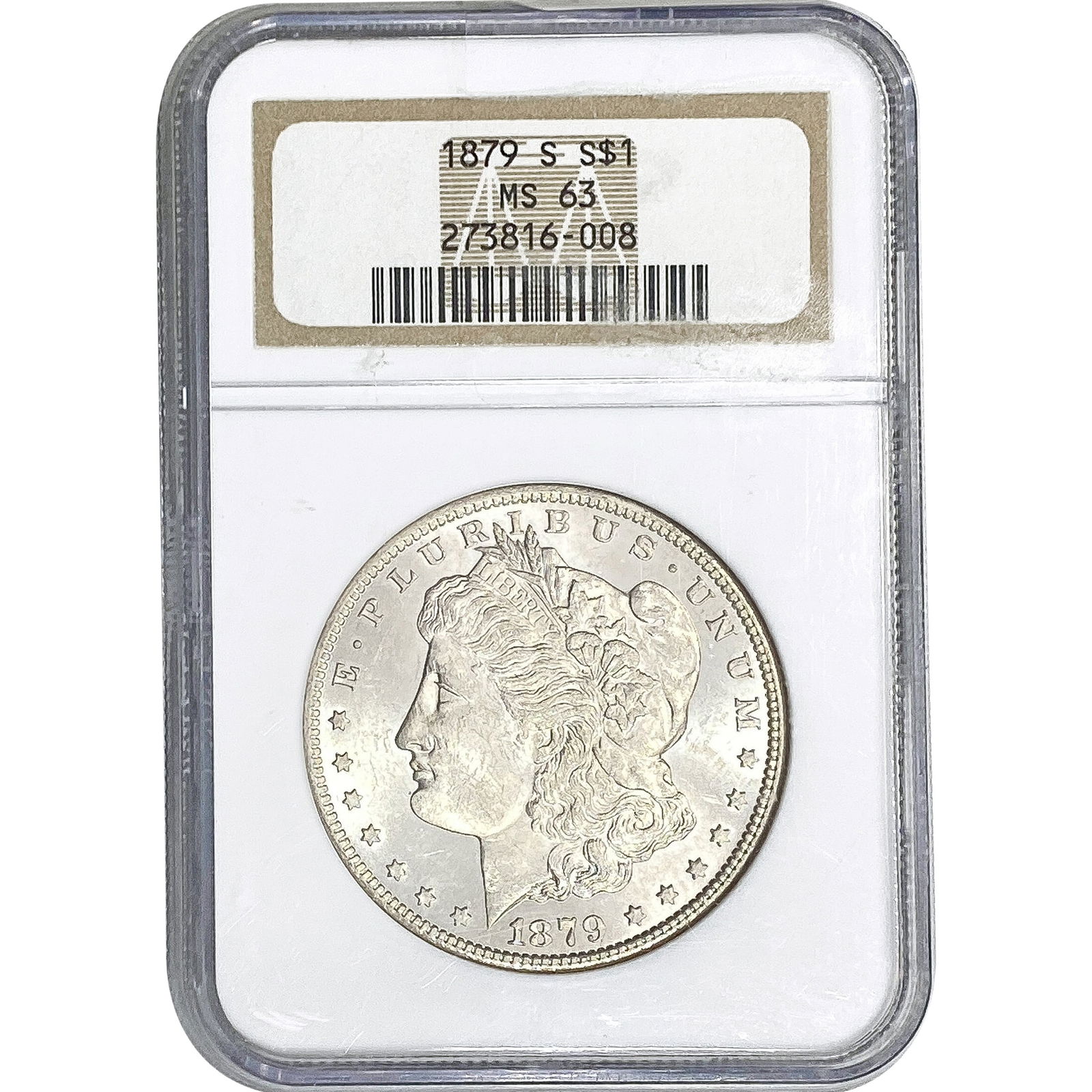 1879-S Morgan Silver Dollar NGC MS63 (1 of 2)