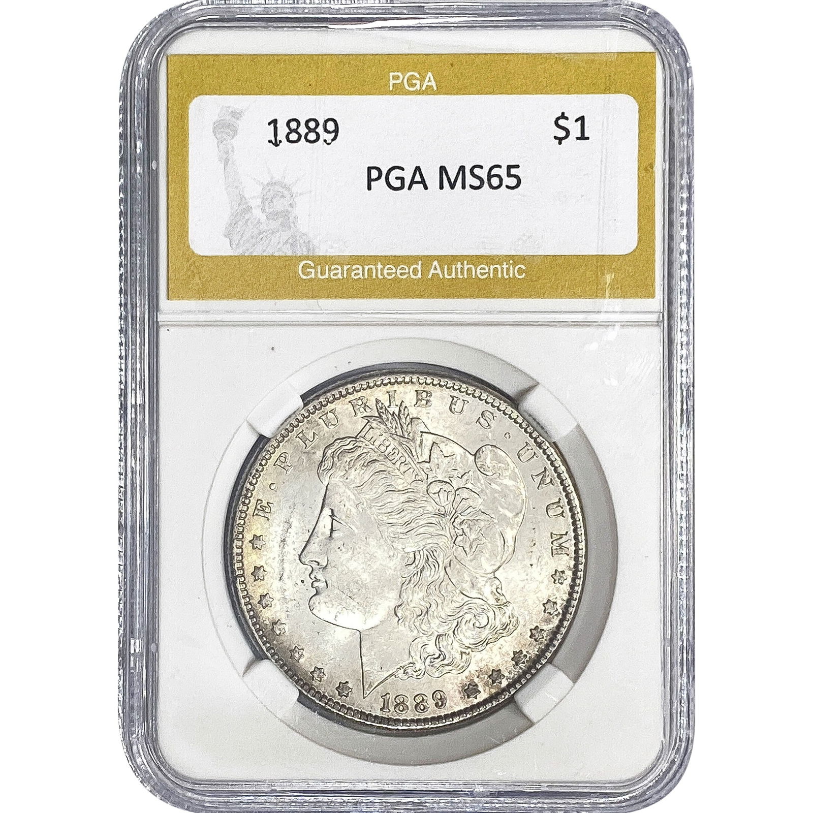 1889 Morgan Silver Dollar PGA MS65 (1 of 2)
