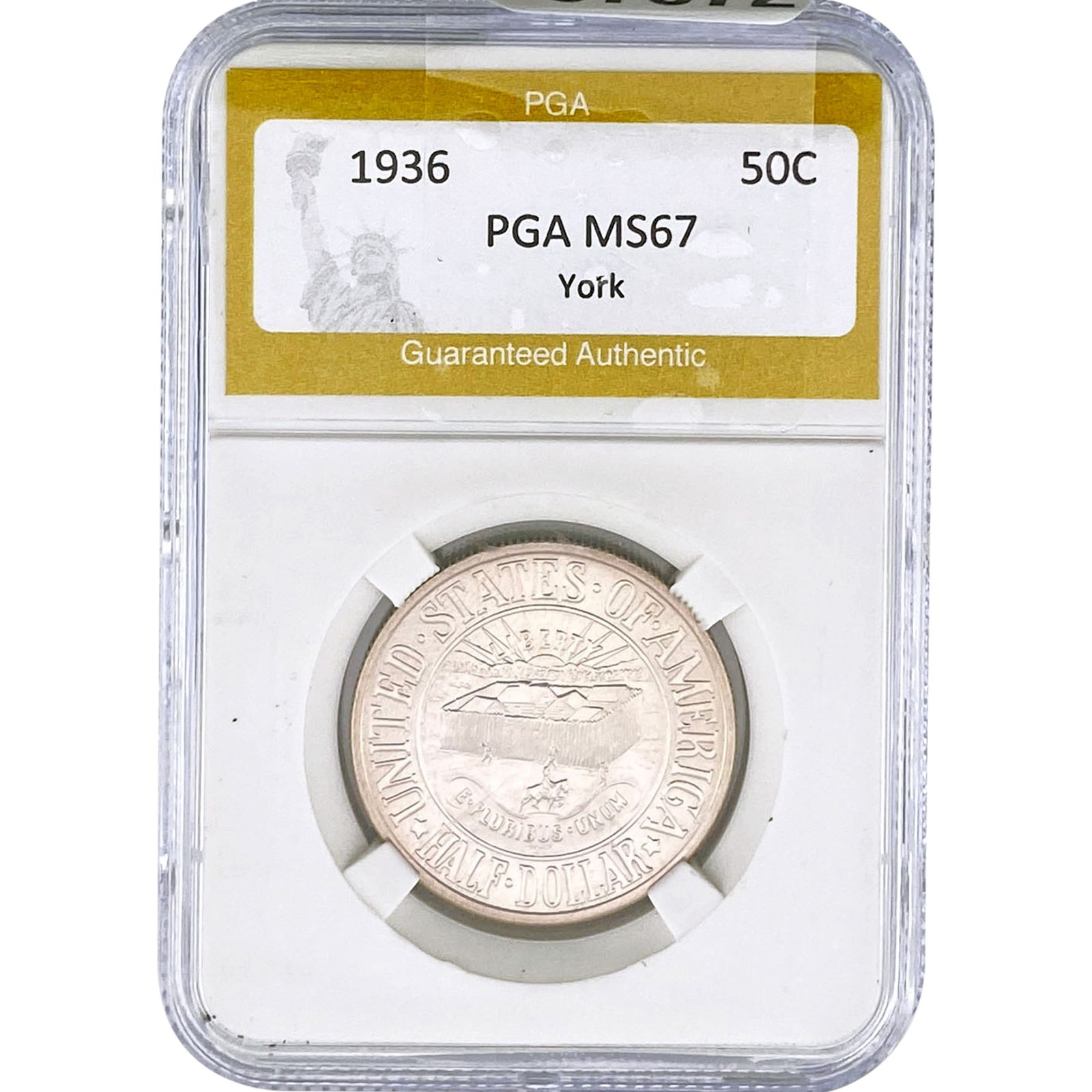 1936 York Half Dollar PGA MS67 (1 of 2)