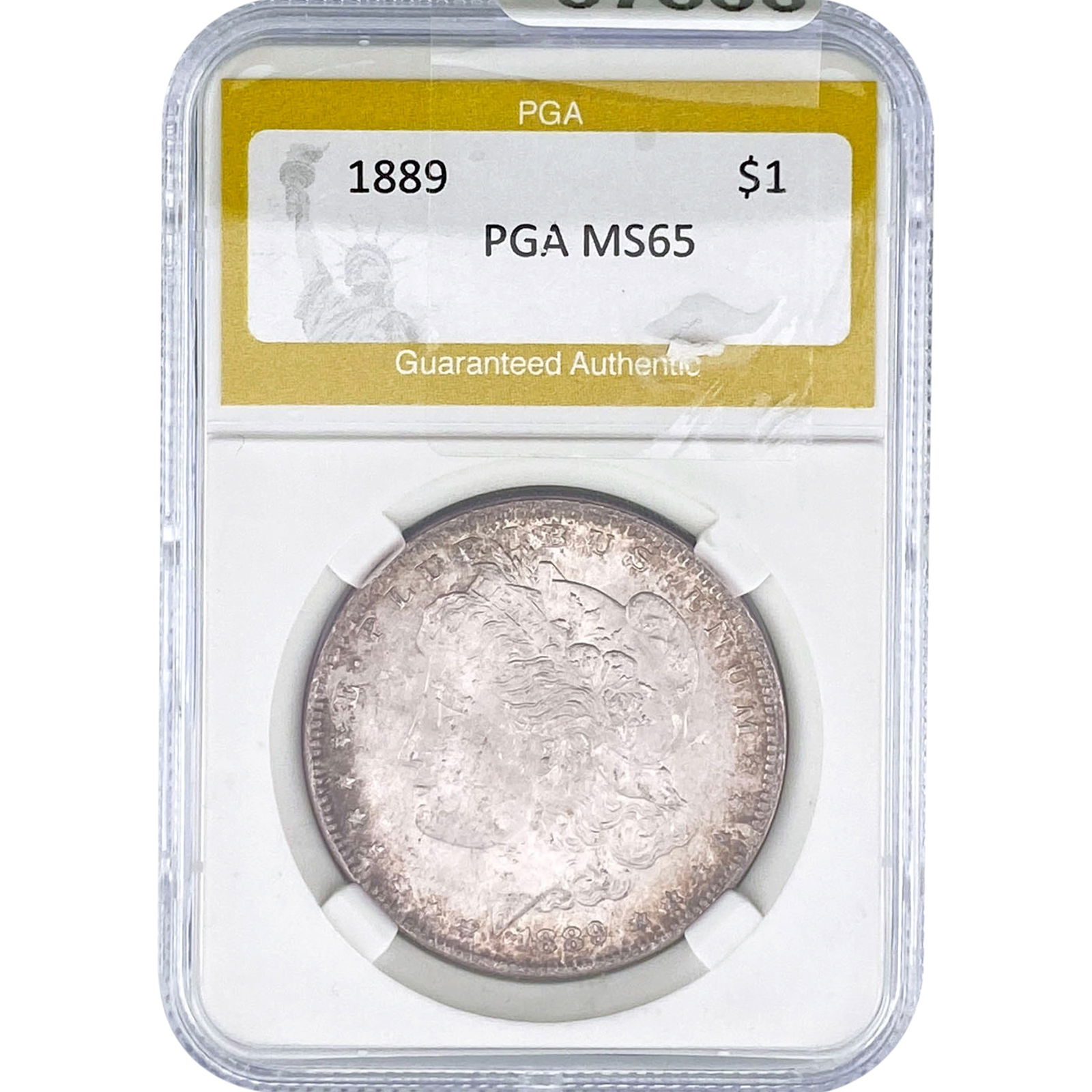 1889 Morgan Silver Dollar PGA MS65 (1 of 2)