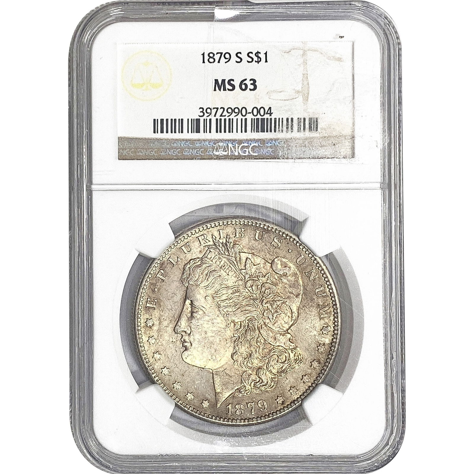 1879-S Morgan Silver Dollar NGC MS63 (1 of 2)