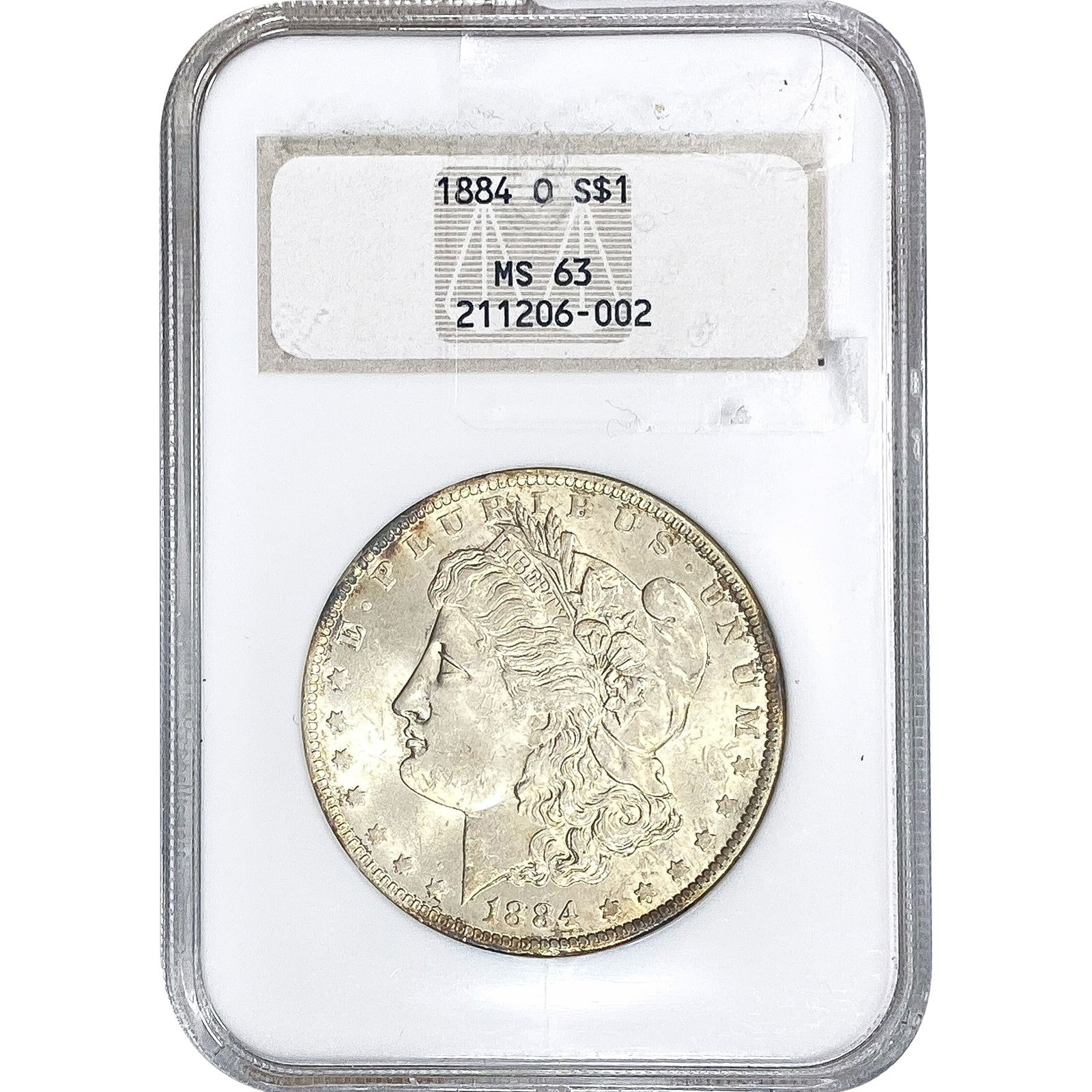 1884-O Morgan Silver Dollar NGC MS63 (1 of 2)