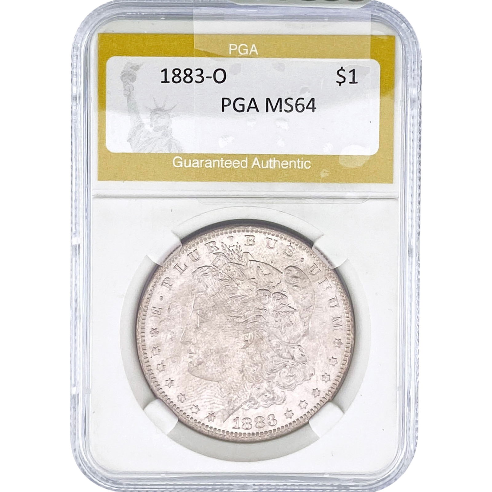 1883-O Morgan Silver Dollar PGA MS64 (1 of 2)