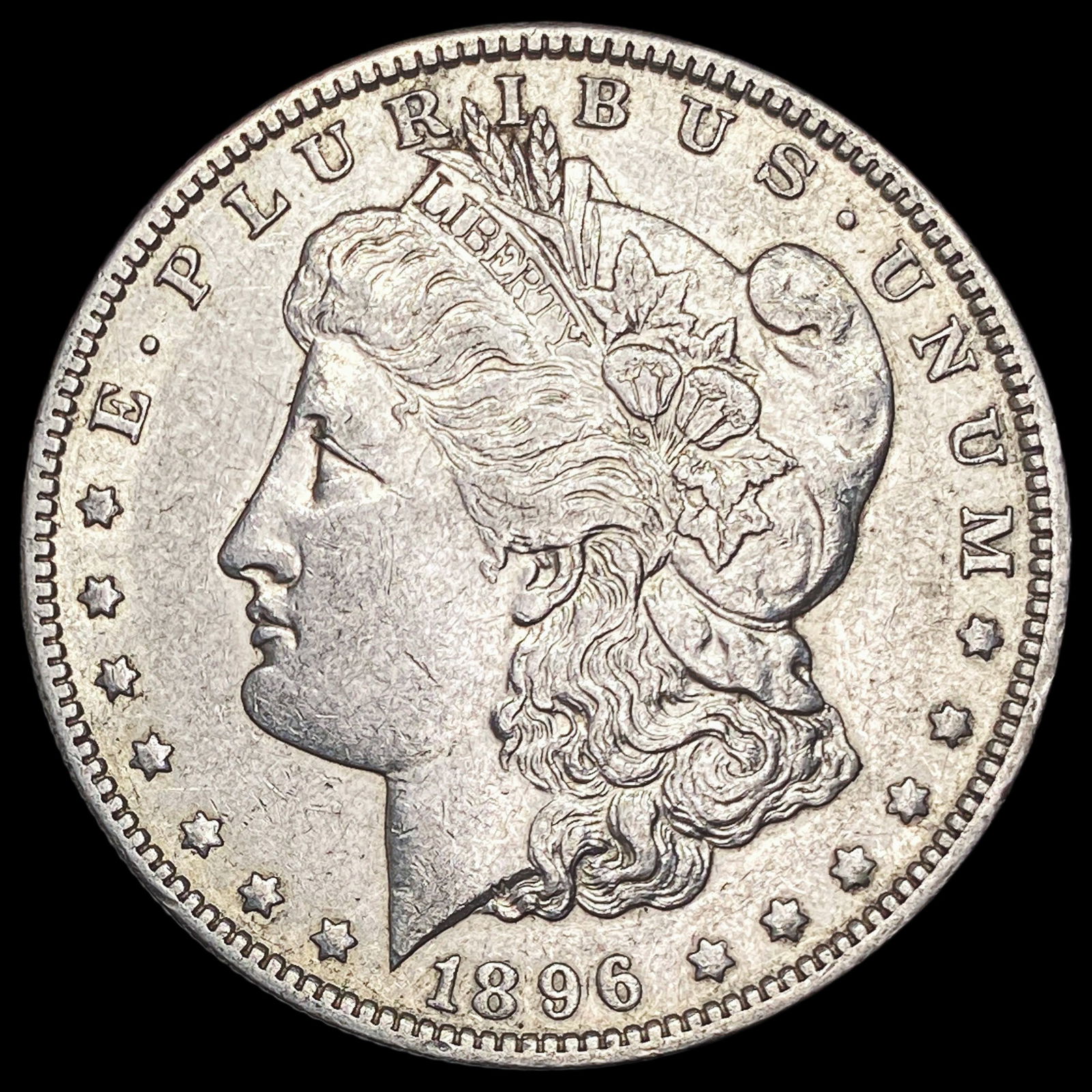 1896-O Silver Morgan Dollar CLOSELY UNCIRCULATED (1 of 2)