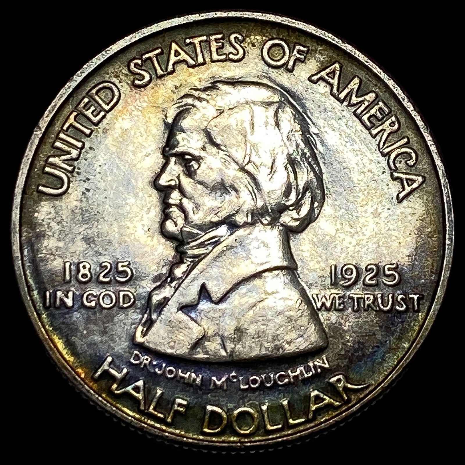 1925 Silver Fort Vancouver Half Dollar UNCIRCULATED (1 of 2)