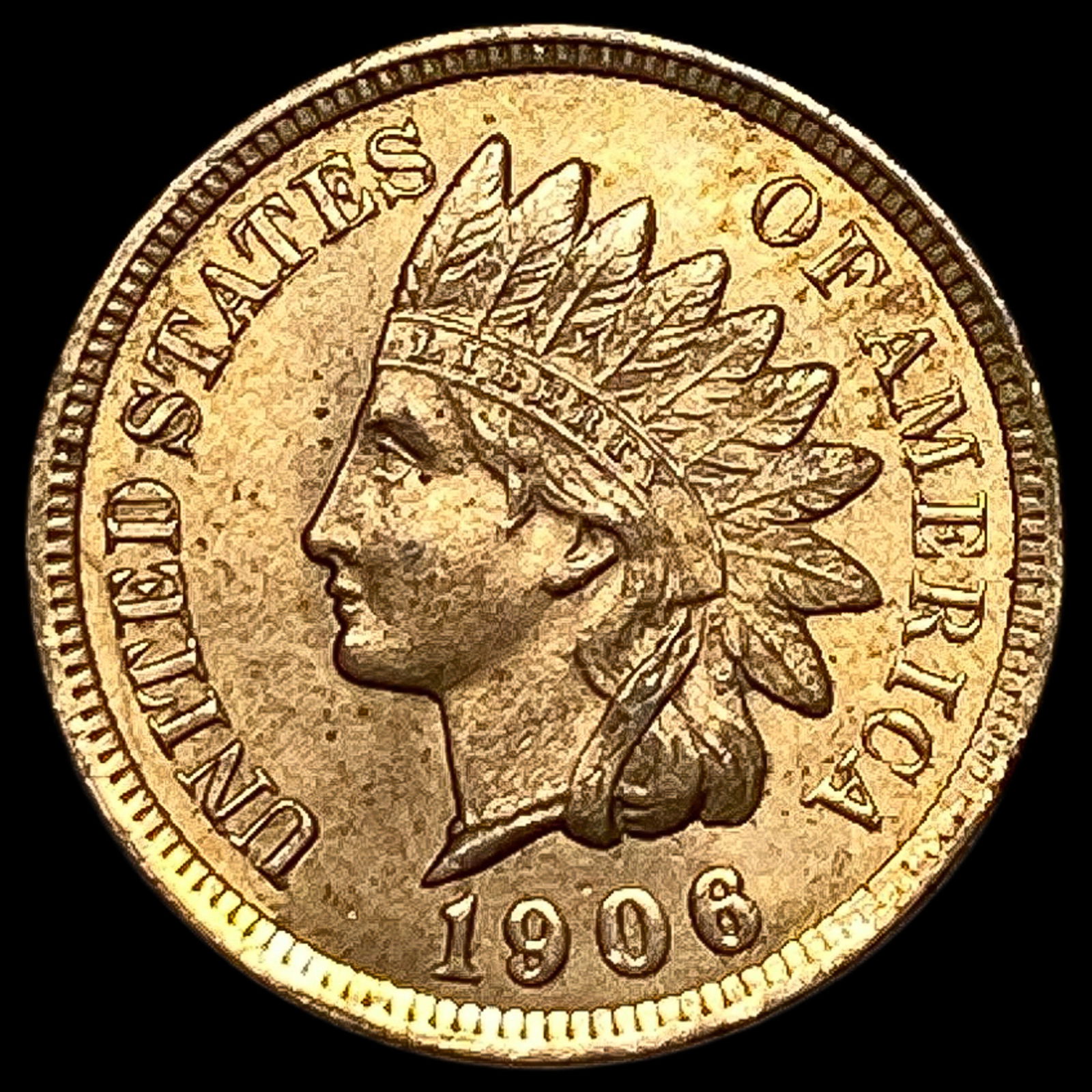 1906 Indian Head Cent GEM BU (1 of 2)
