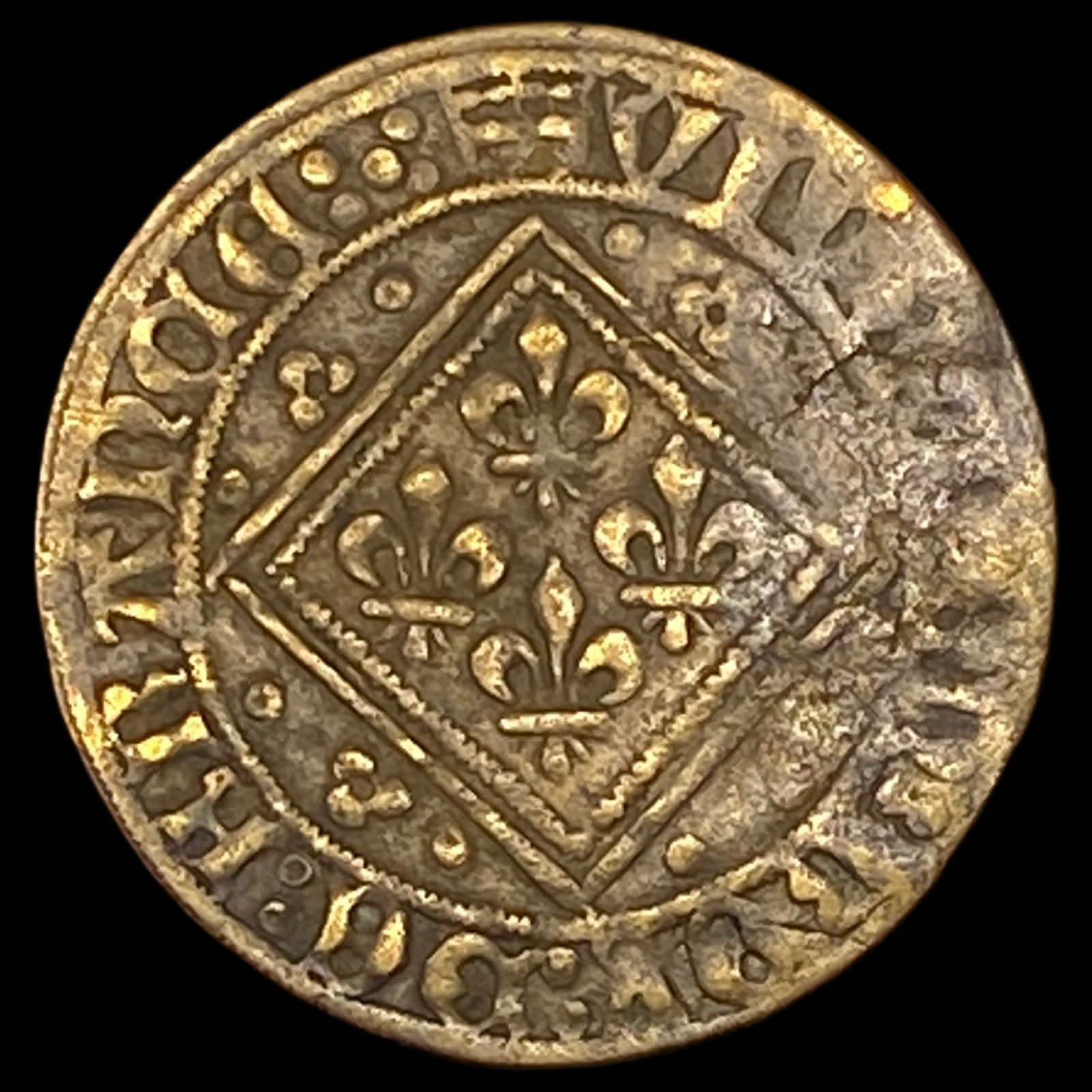 Nuremberg 1490-1550 Jeton Bronze "Ship-Penny" NEARLY UNCIRCULATED: Nuremberg 1490-1550 Jeton Bronze "Ship-Penny" NEARLY UNCIRCULATED