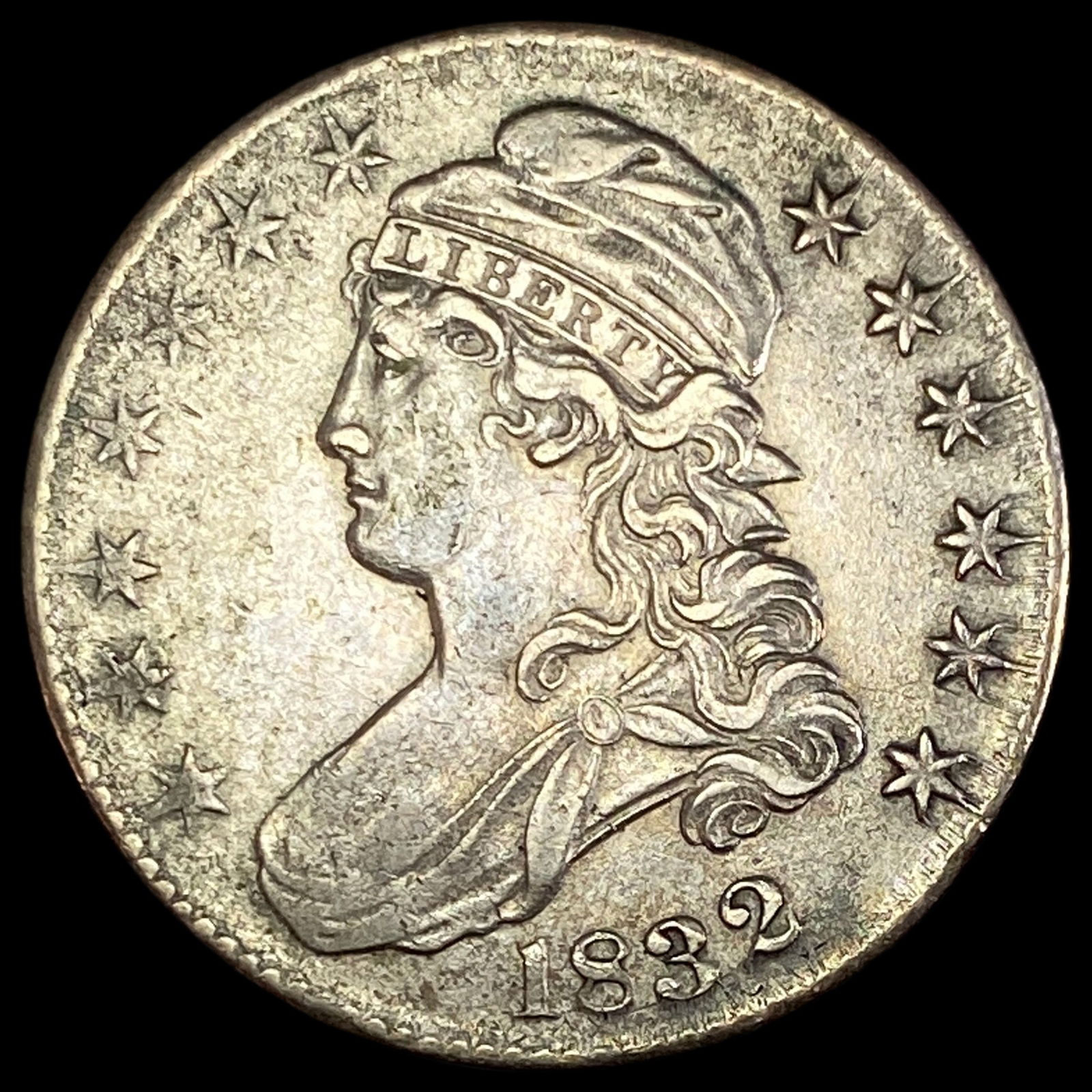 1832 Capped Bust Half Dollar CLOSELY UNCIRCULATED (1 of 2)