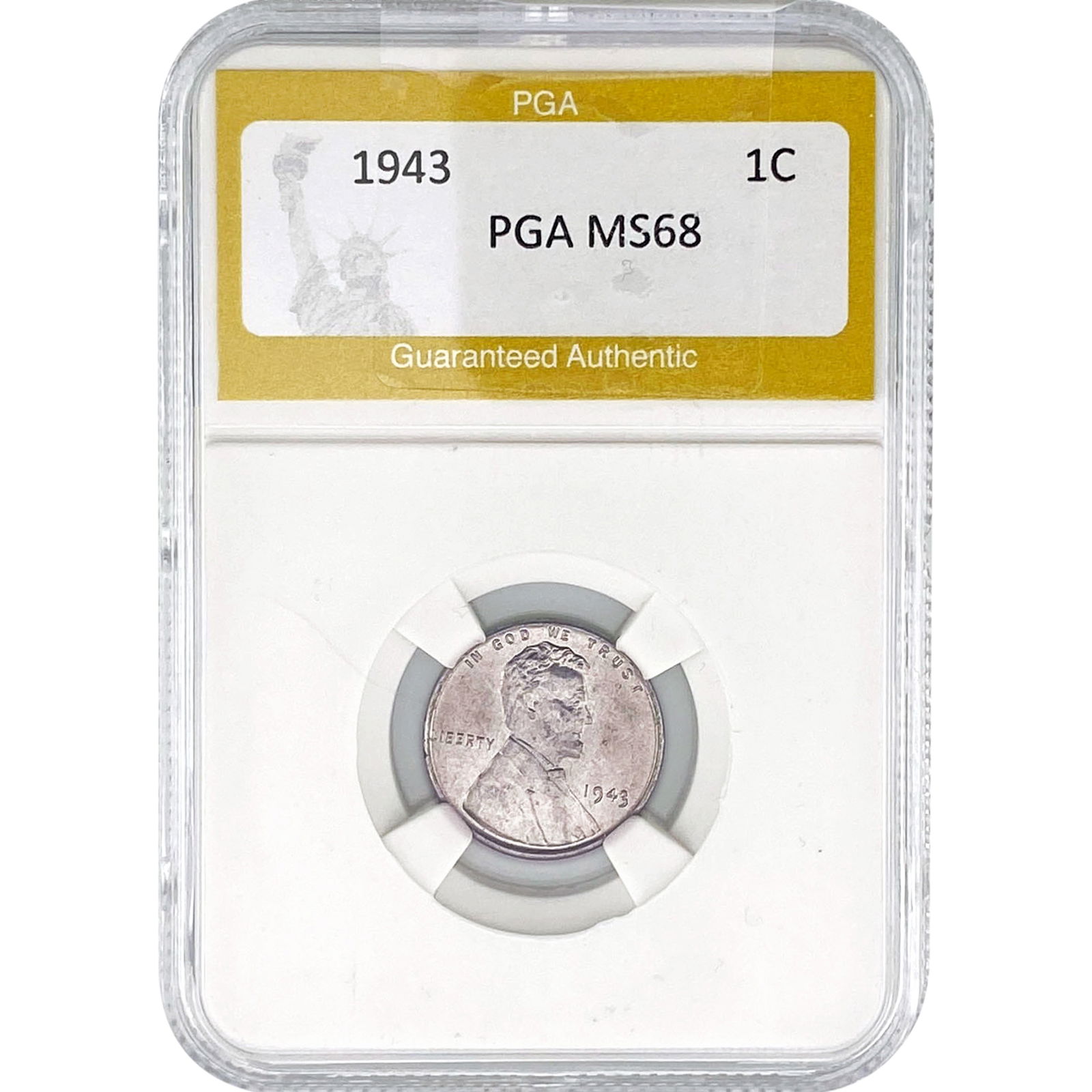 1943 Wheat Cent PGA MS68 (1 of 2)
