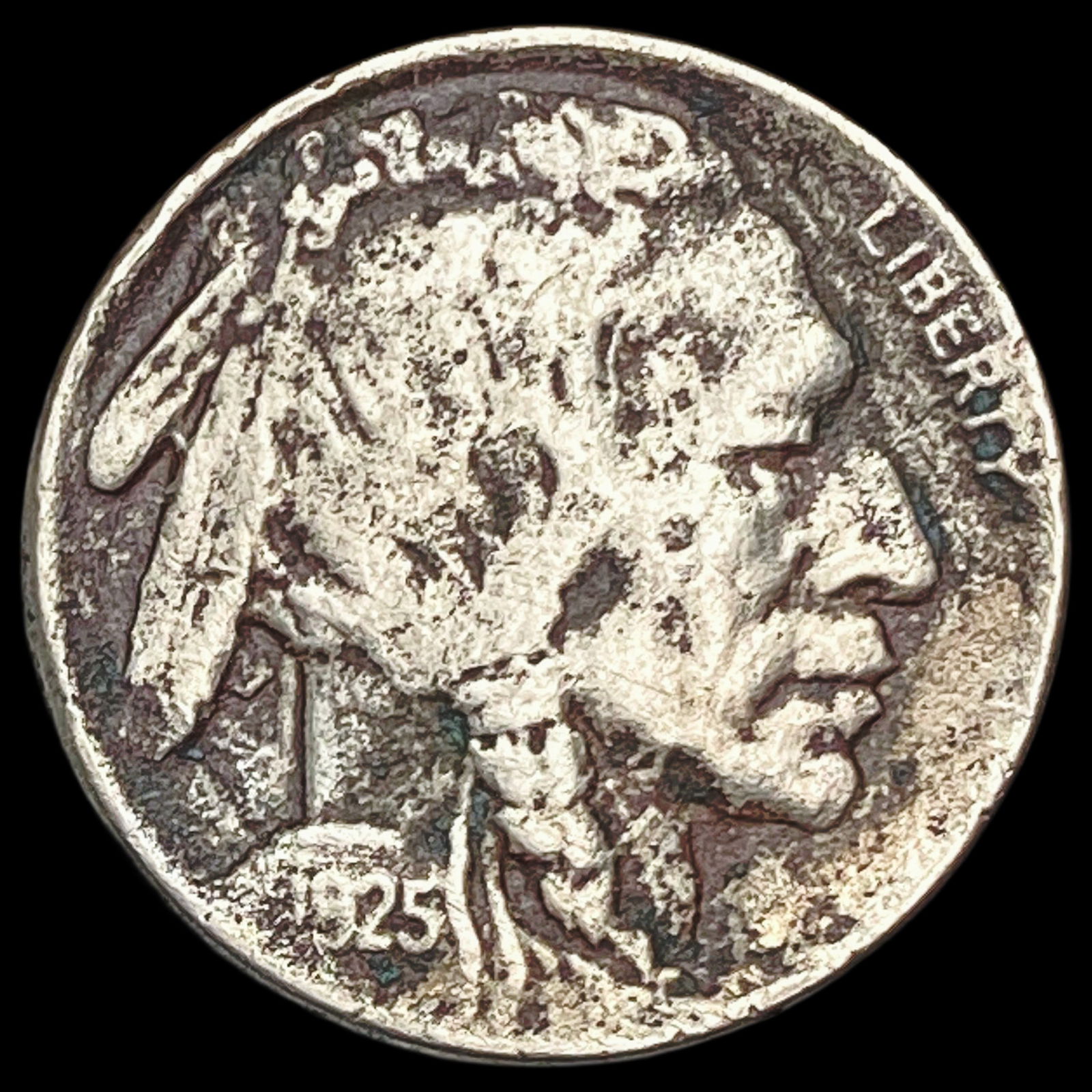 1925-D Buffalo Nickel LIGHTLY CIRCULATED (1 of 2)